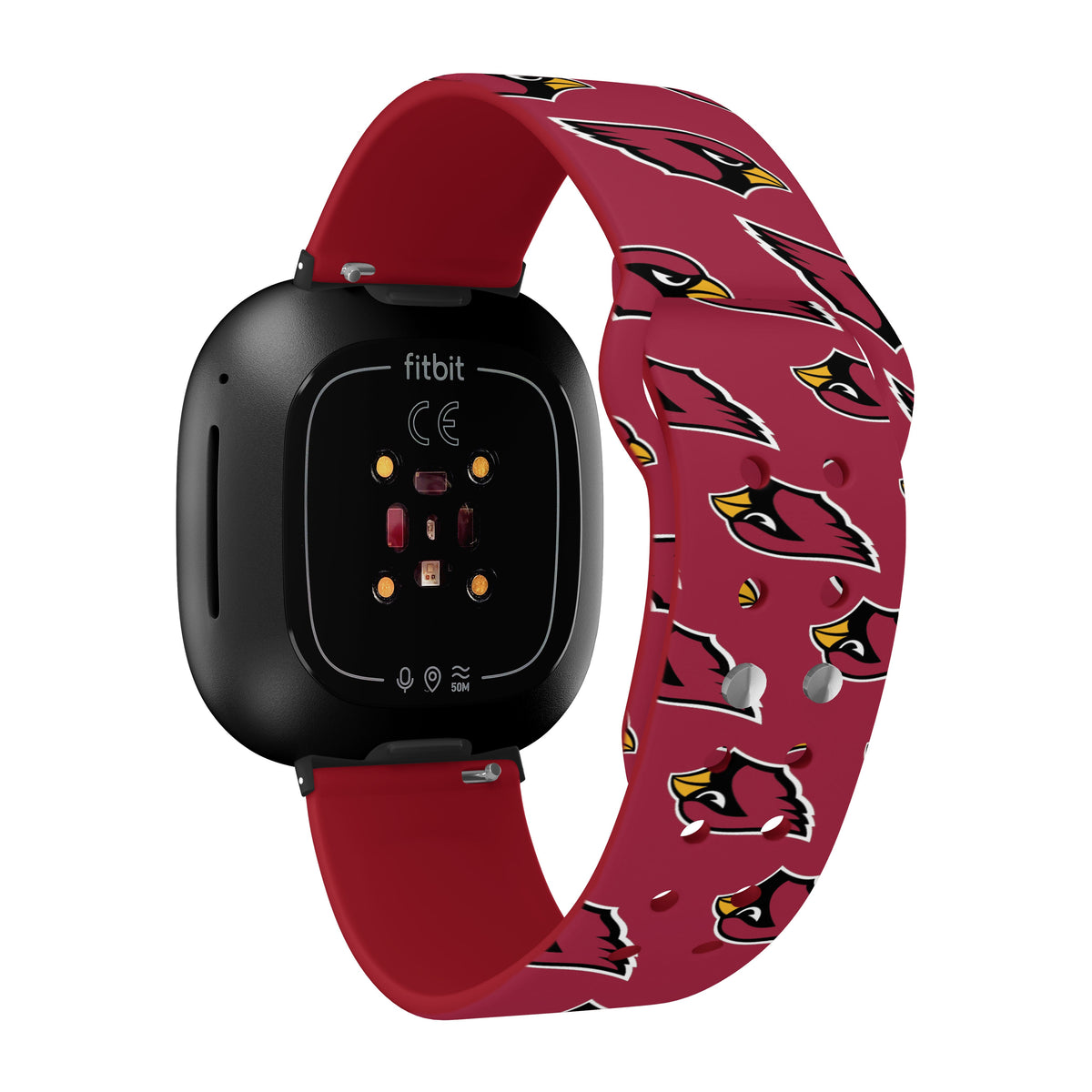 Arizona Cardinals HD Fitbit Versa 3 and Sense 1 Watch Band