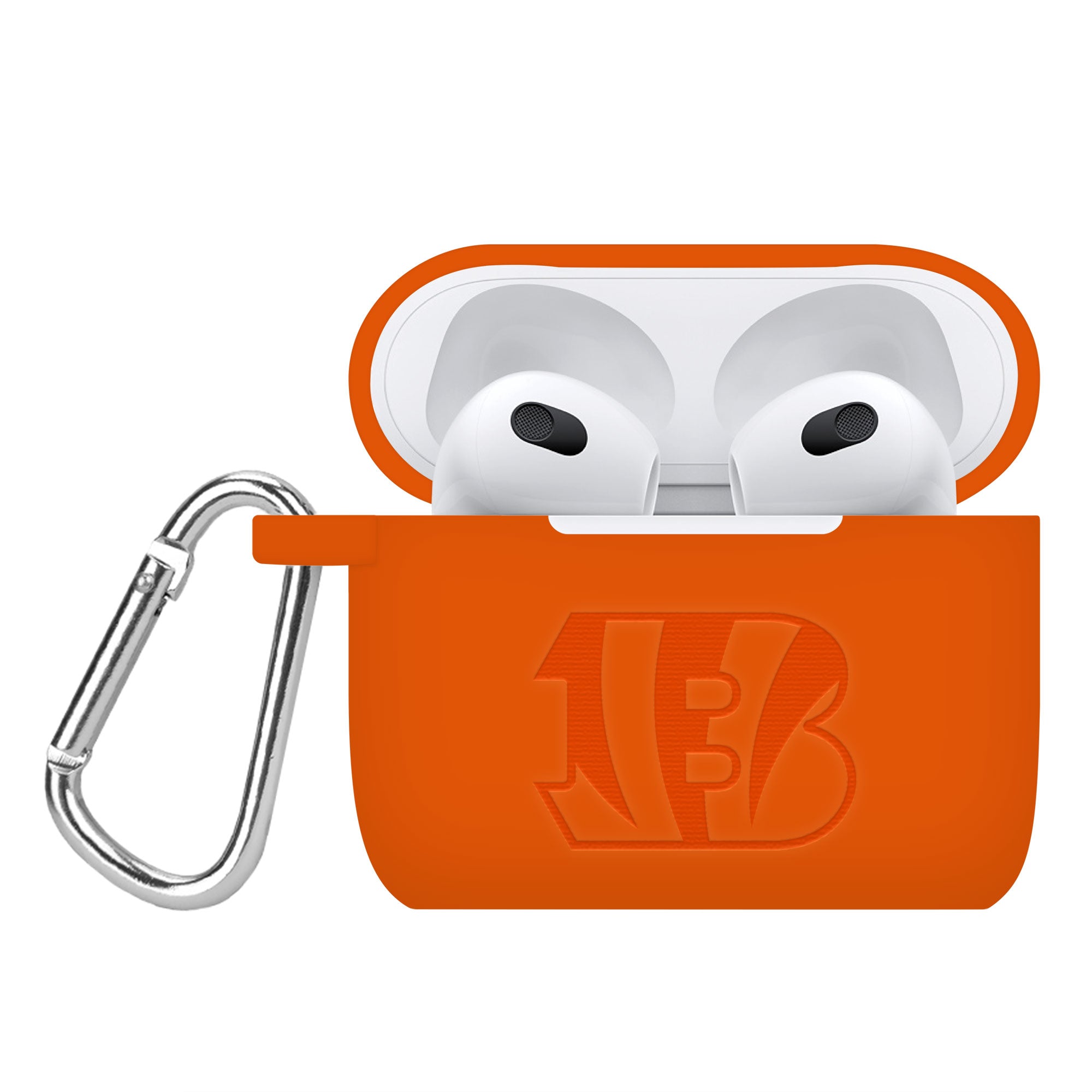 Cincinnati Bengals Engraved Apple Airpods Gen 3 Case Cover