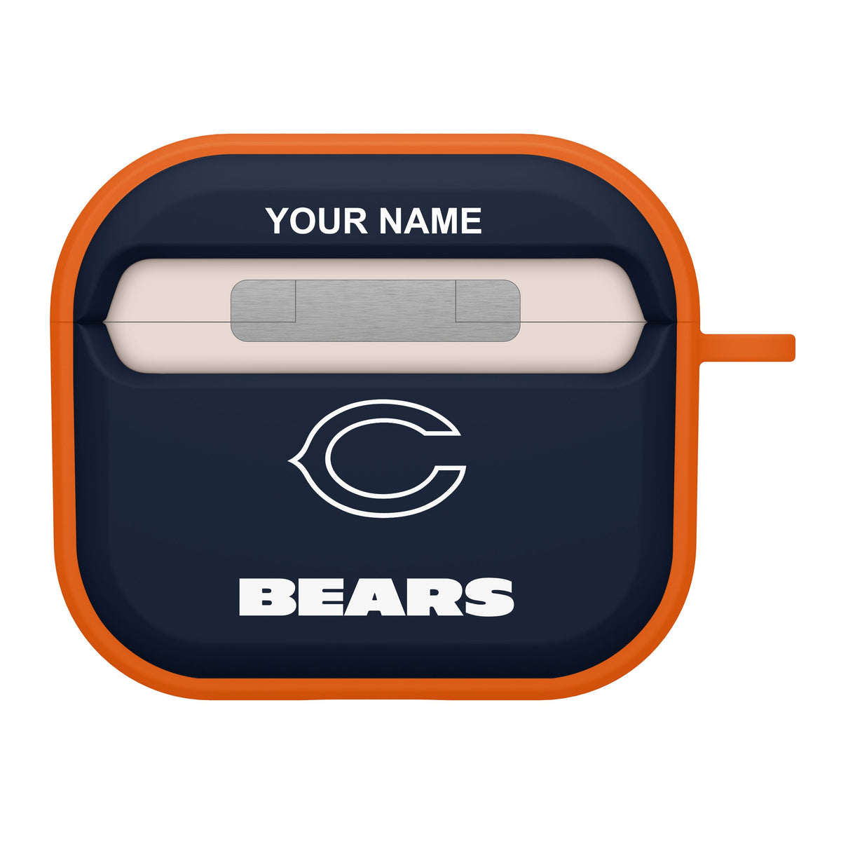 Chicago Bears HDX Custom Name Case Cover for Apple AirPods Gen 3