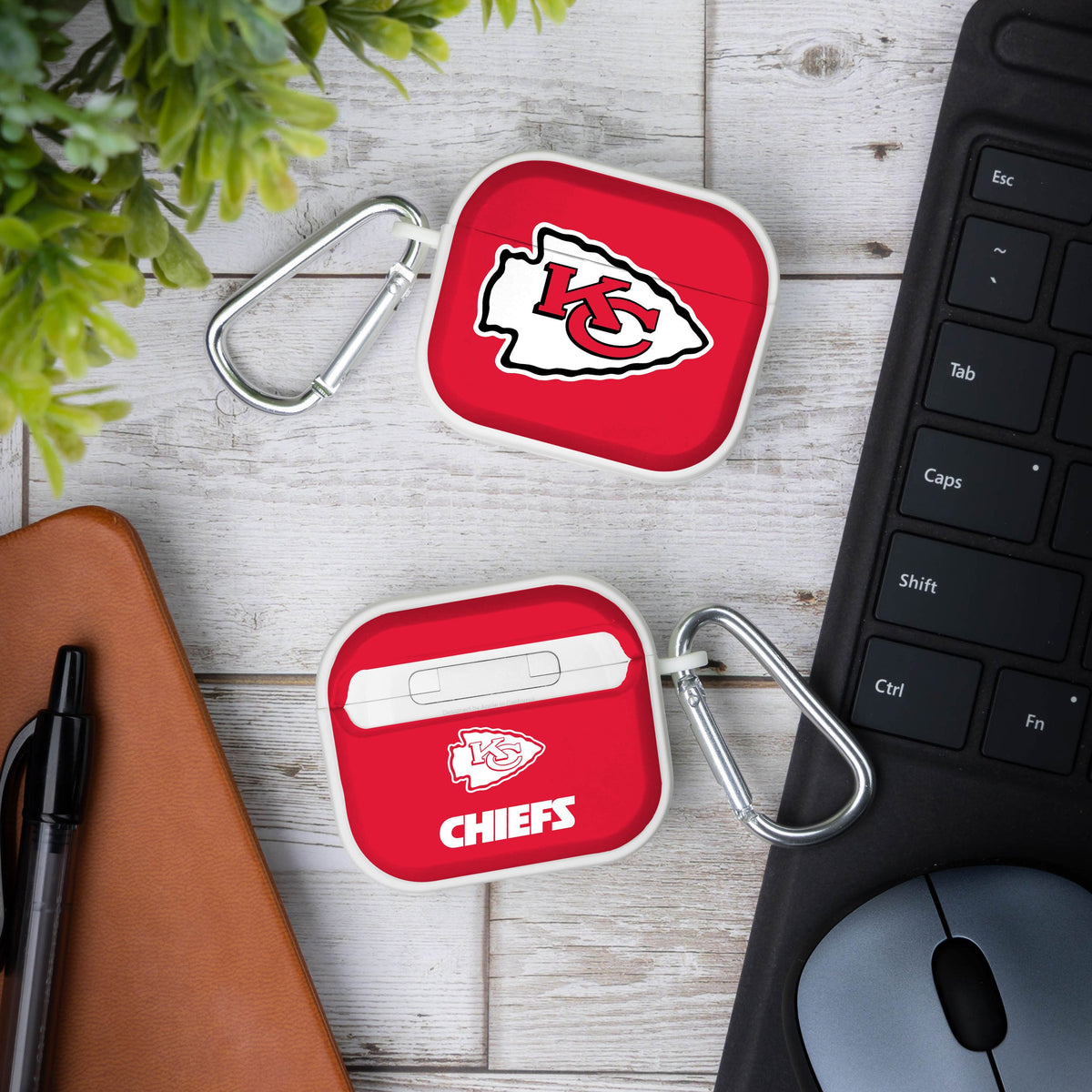 Kansas City Chiefs HDX Custom Name Case Cover for Apple AirPods Gen 3