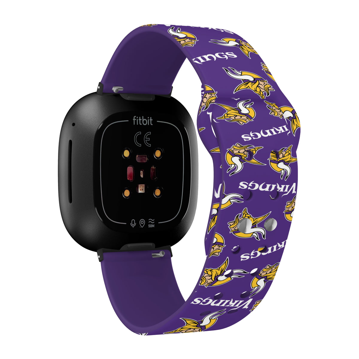 Minnesota Vikings HD Fitbit Versa 3 and Sense 1 Watch Band
