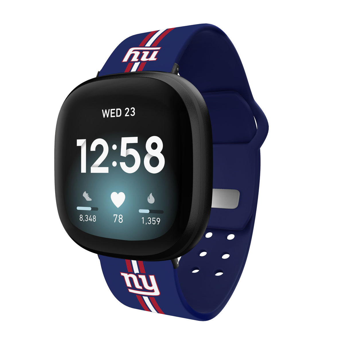 New York Giants HD Fitbit Versa 3 and Sense 1 Watch Band