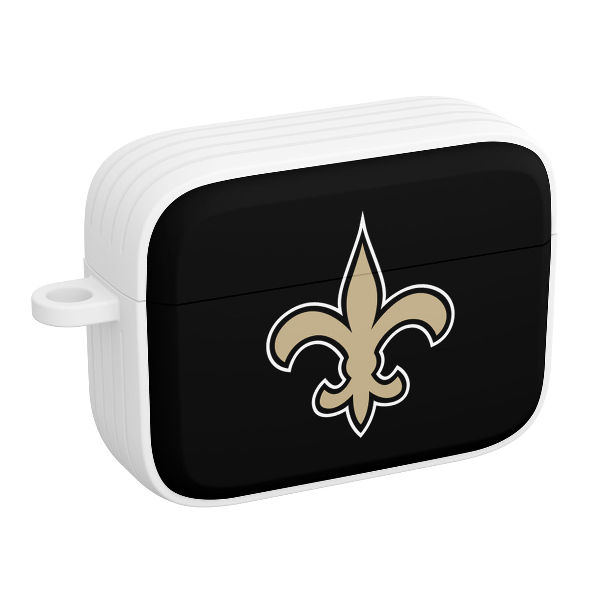New Orleans Saints HDX Custom Name Apple AirPods Pro 1 &amp; 2 Case Cover (Classic)