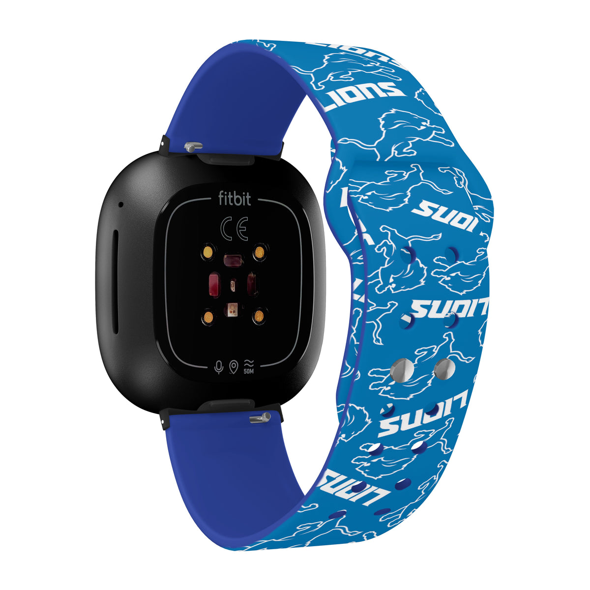 Detroit Lions HD Fitbit Versa 3 and Sense 1 Watch Band