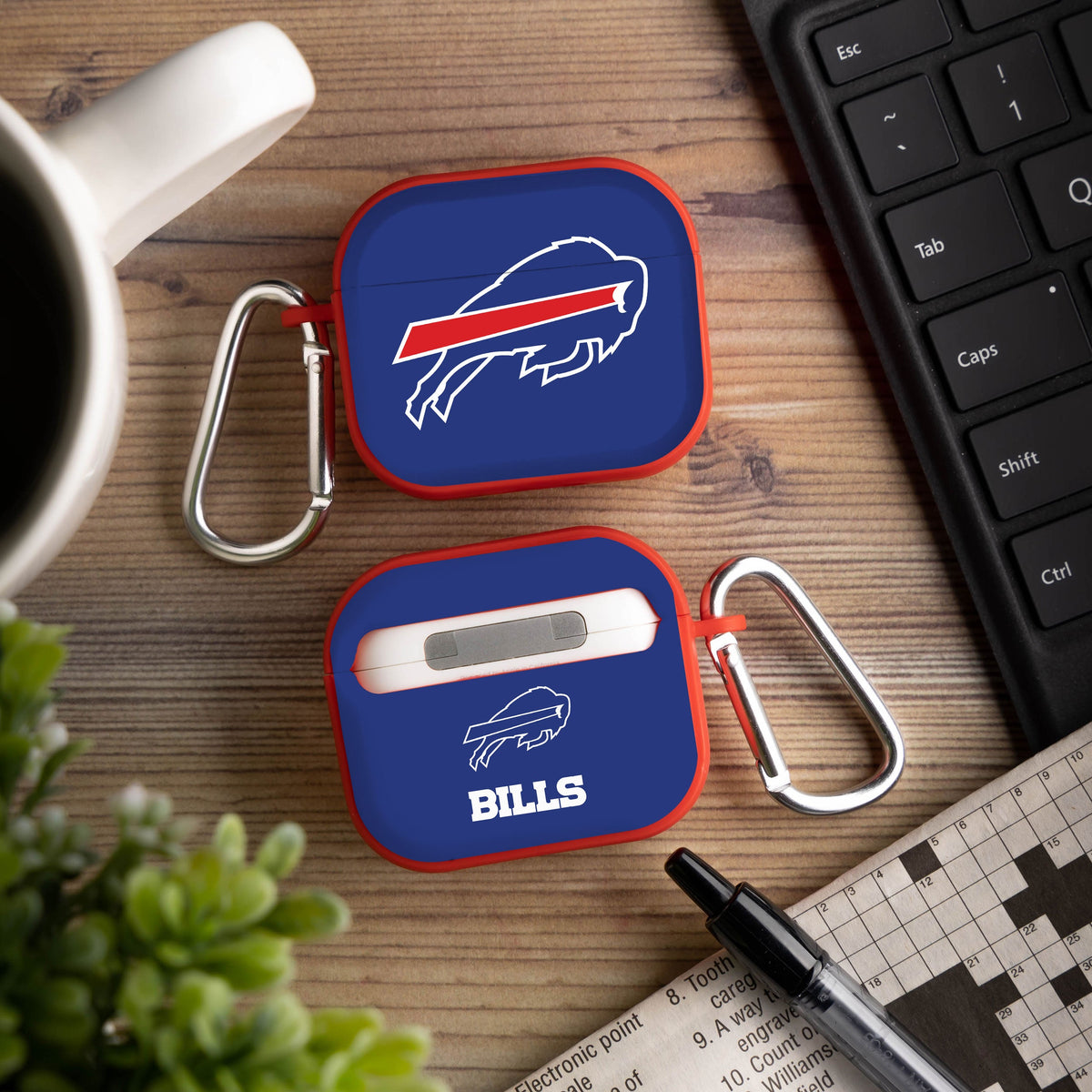 Buffalo Bills HDX Custom Name Case Cover for Apple AirPods Gen 3