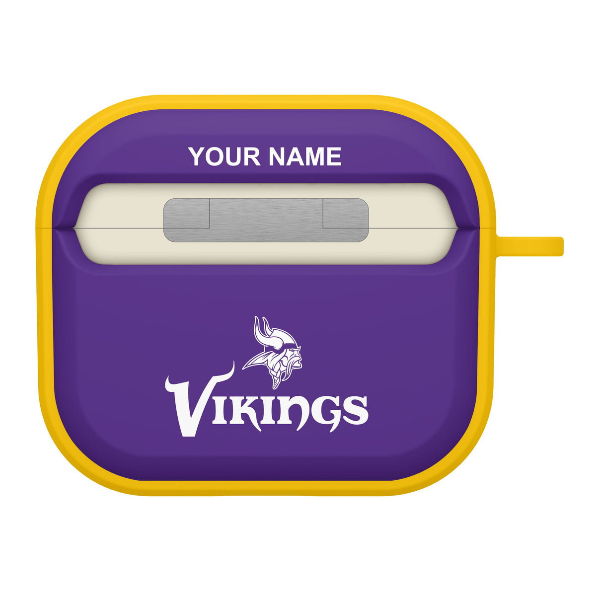 Minnesota Vikings HDX Custom Name Case Cover for Apple AirPods Gen 3