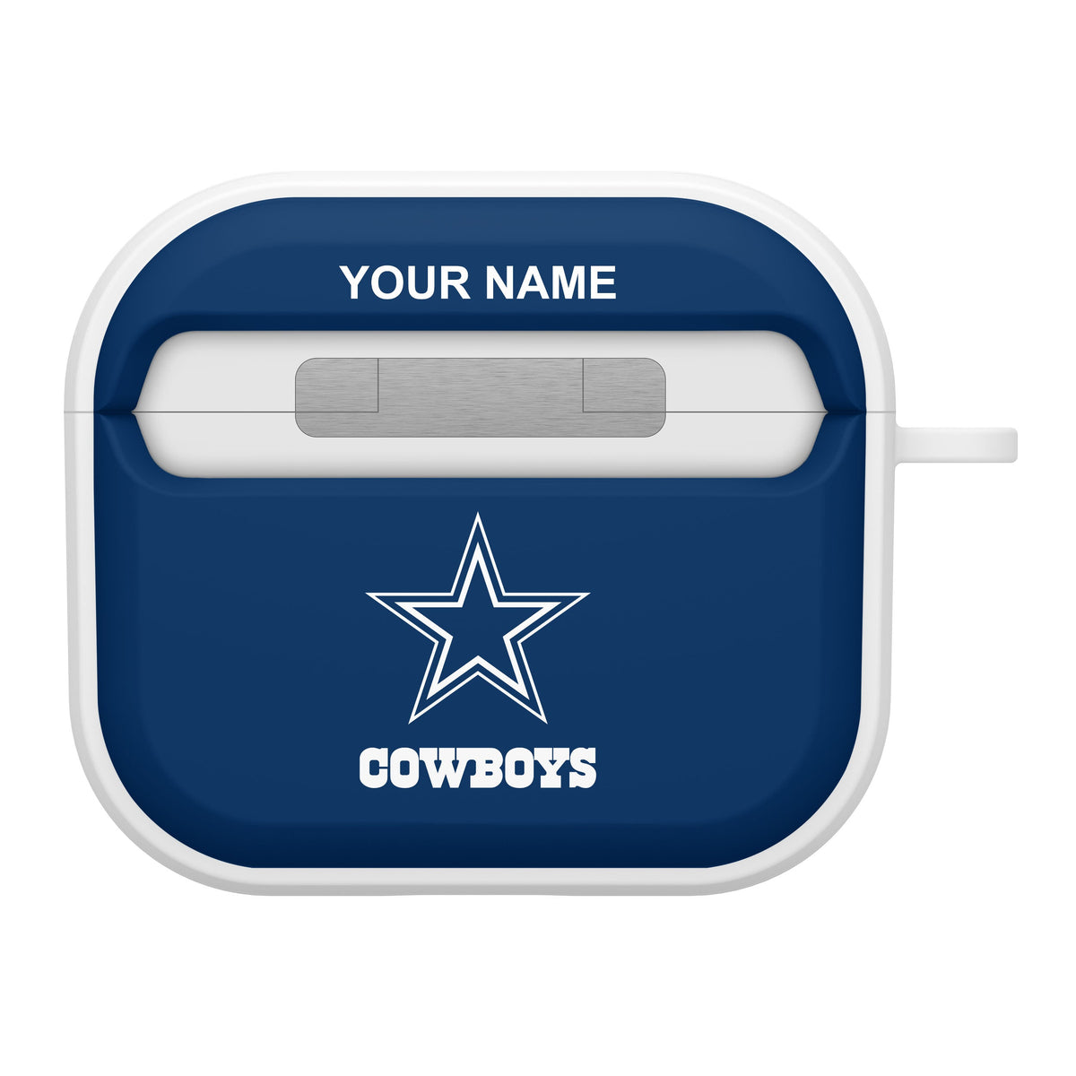 Dallas Cowboys HDX Custom Name Case Cover for Apple AirPods Gen 3
