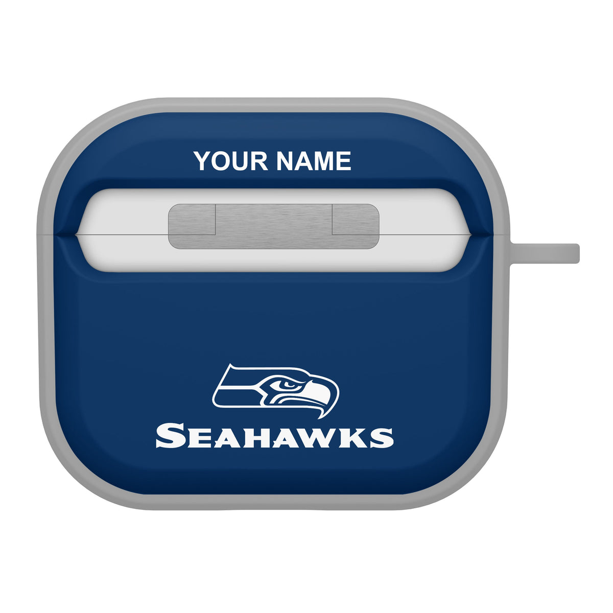 Seattle Seahawks HDX Custom Name Case Cover for Apple AirPods Gen 3