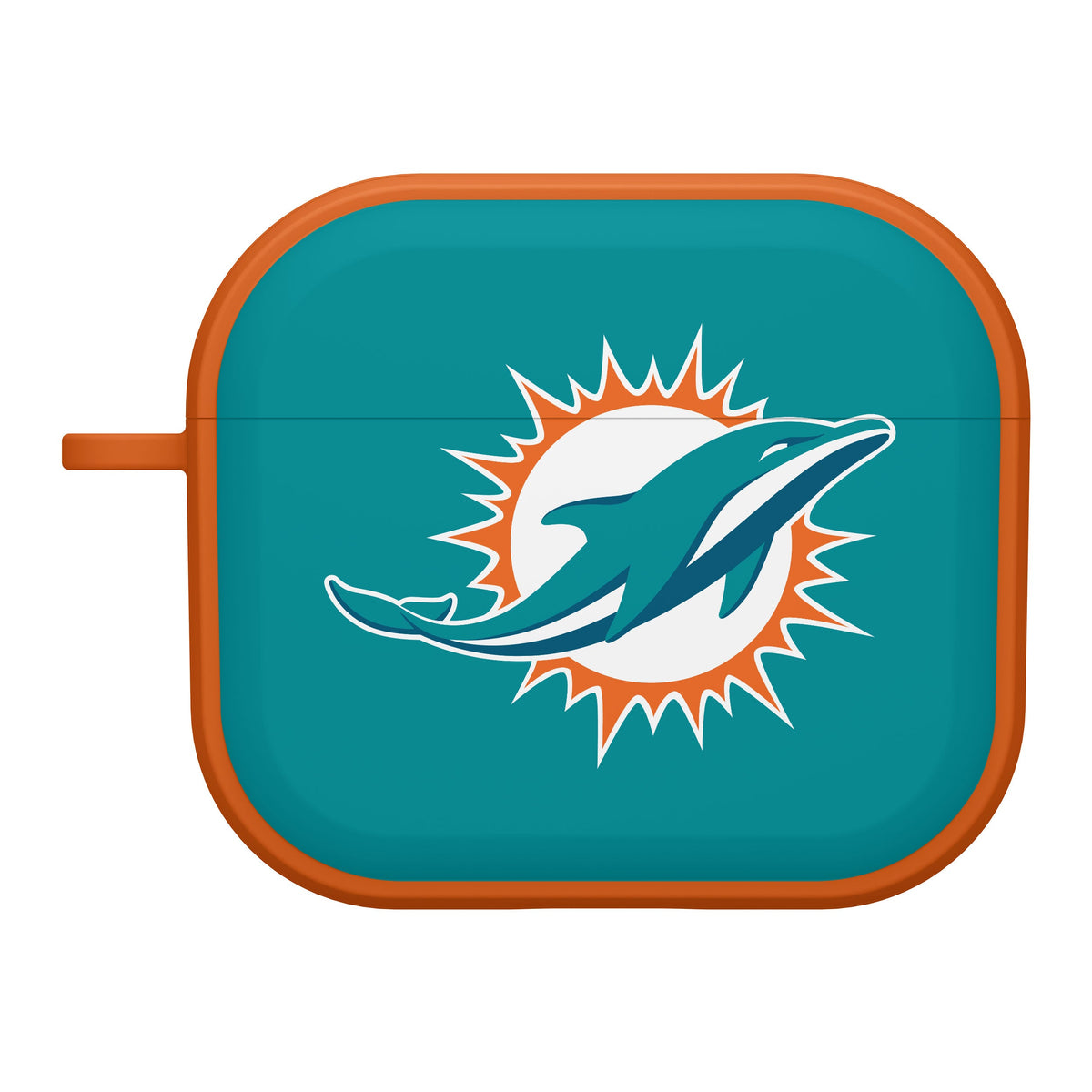 Miami Dolphins HDX Custom Name Case Cover for Apple AirPods Gen 3