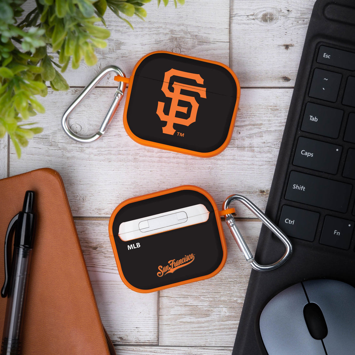 San Francisco Giants HDX Custom Name Case Cover Compatible with Apple AirPods Gen 3