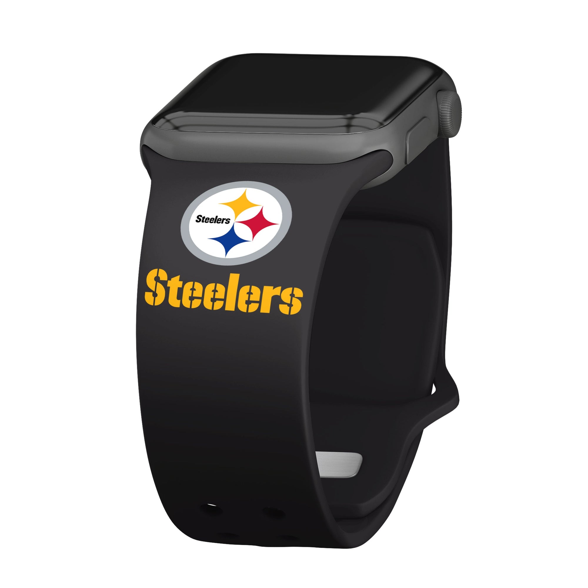 GAME TIME Pittsburgh Steelers HD Elite Edition Watch Band Compatible with Apple Watch
