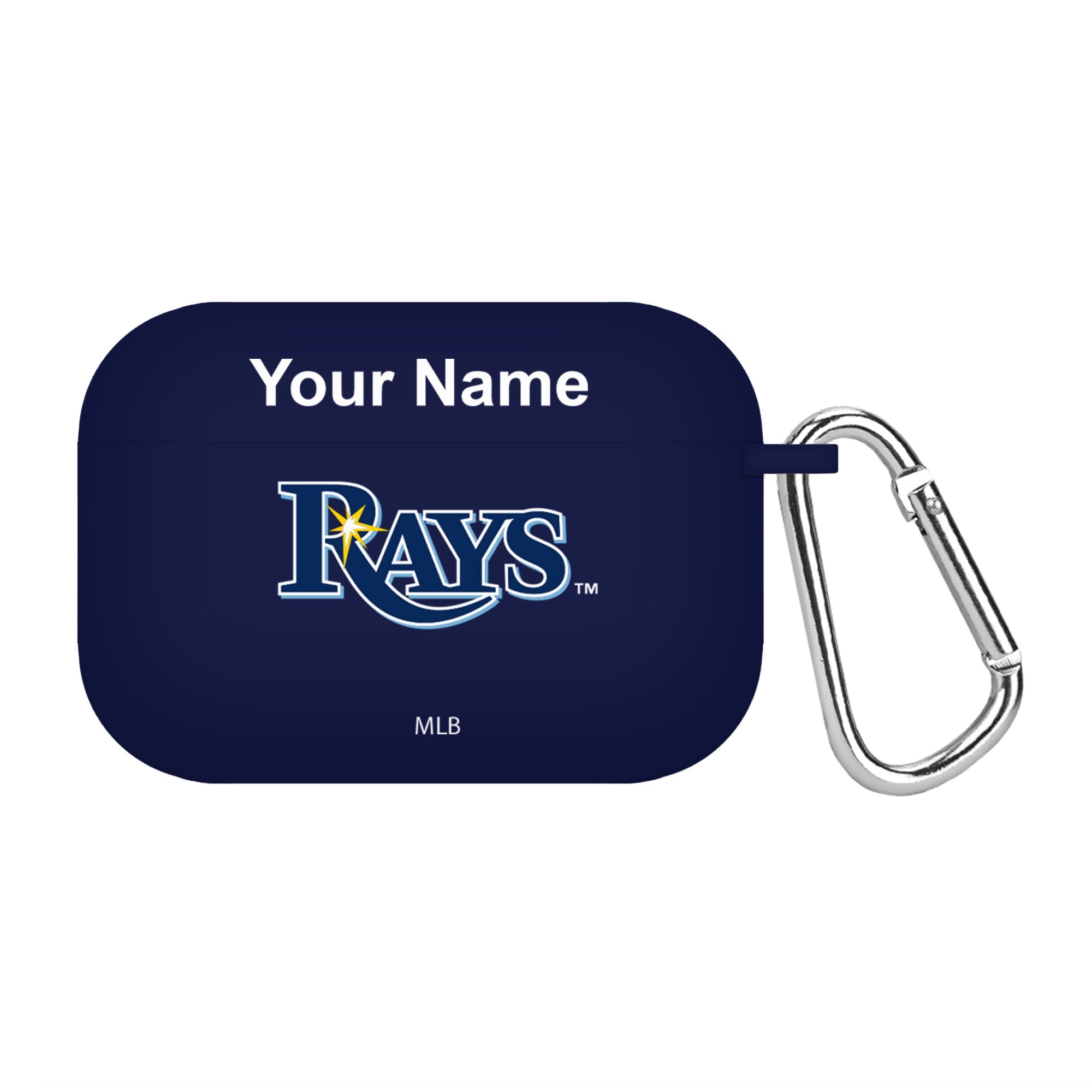 Game Time Tampa Bay Rays HD Custom Name Case Cover Compatible with Apple AirPods Pro Battery Case