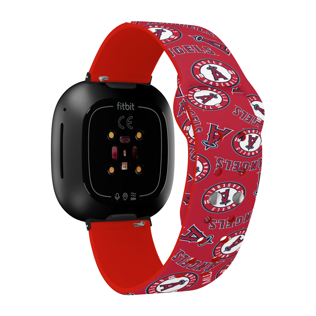 Los Angeles Angels HD Fitbit Versa 3 and Sense Watch Band
