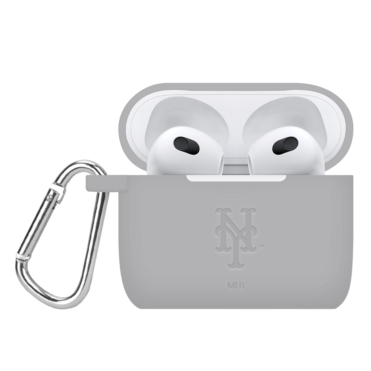 New York Mets Engraved Apple Airpods Gen 3 Case Cover