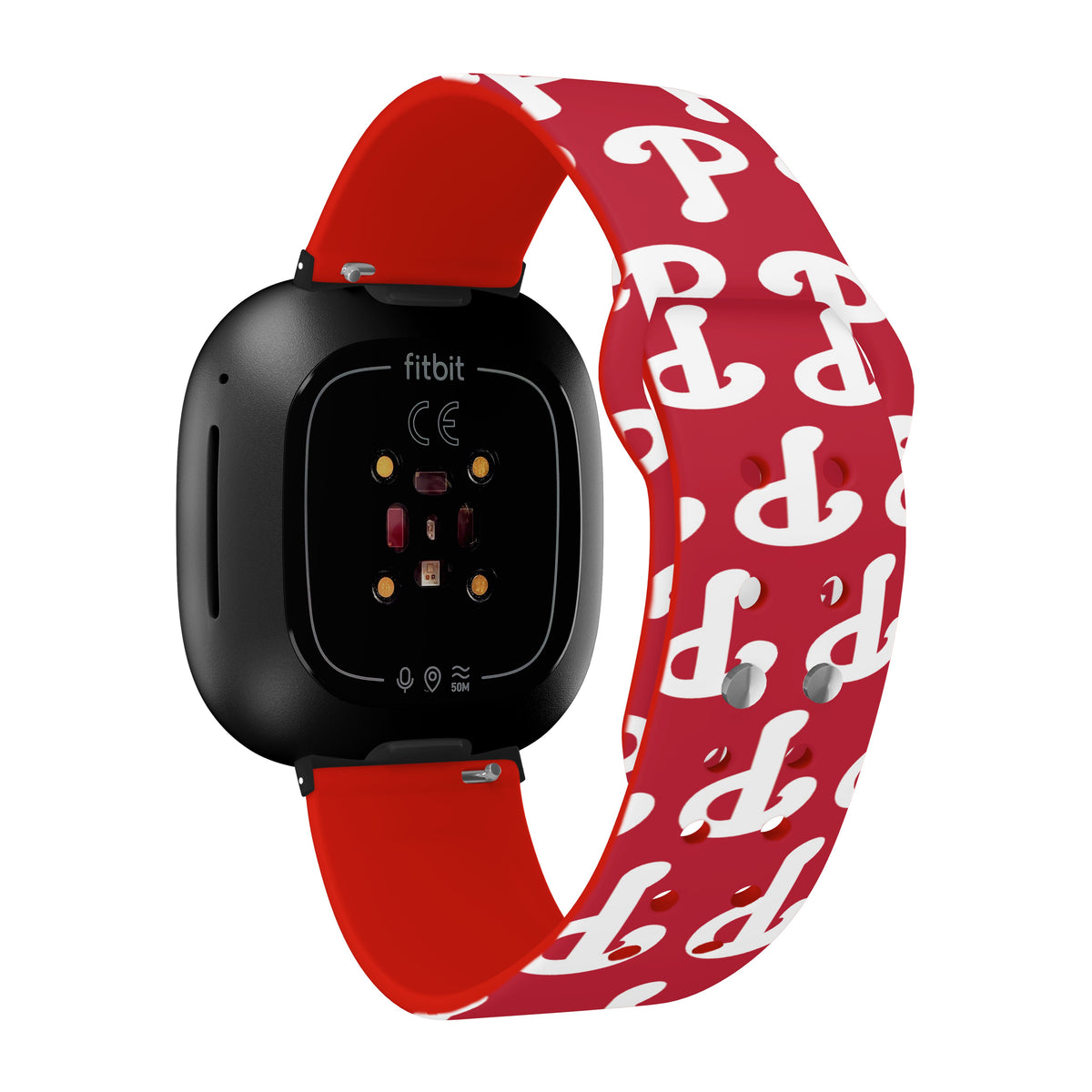 Philadelphia Phillies HD Fitbit Versa 3 and Sense Watch Band