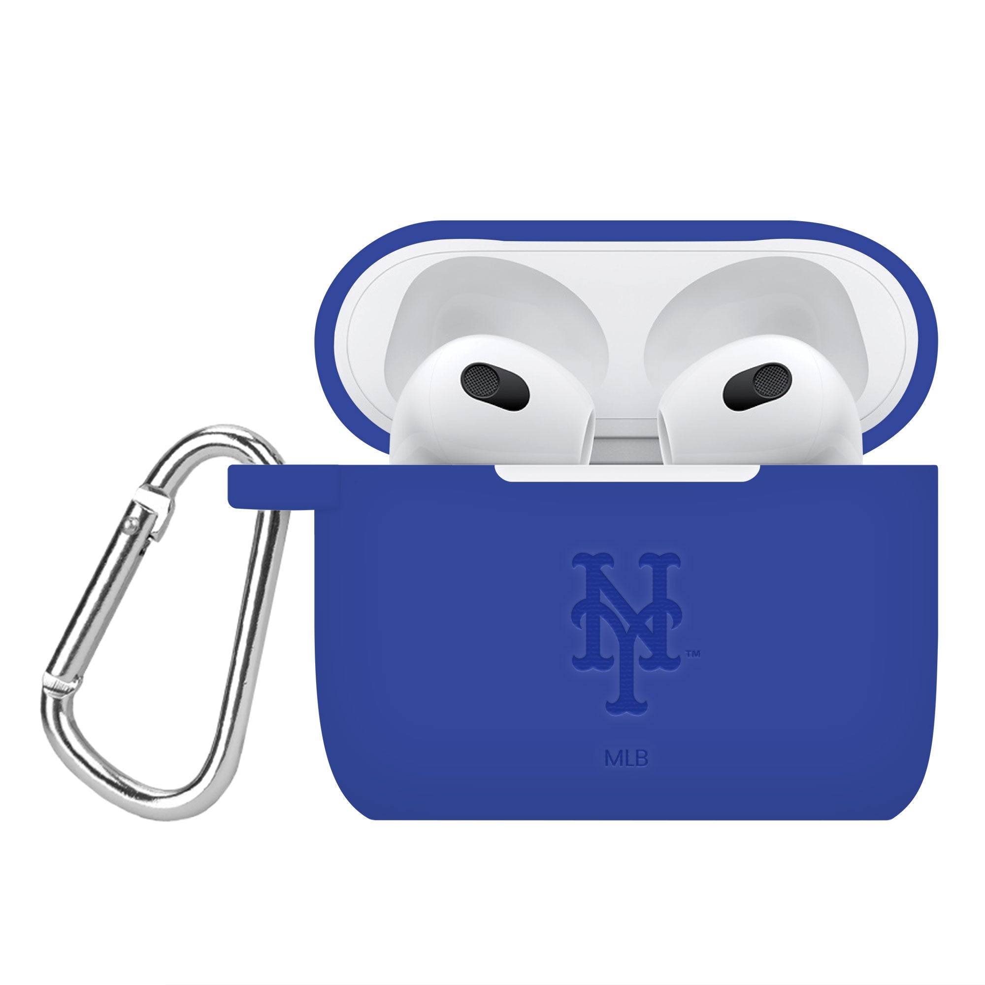 New York Mets Engraved Apple Airpods Gen 3 Case Cover
