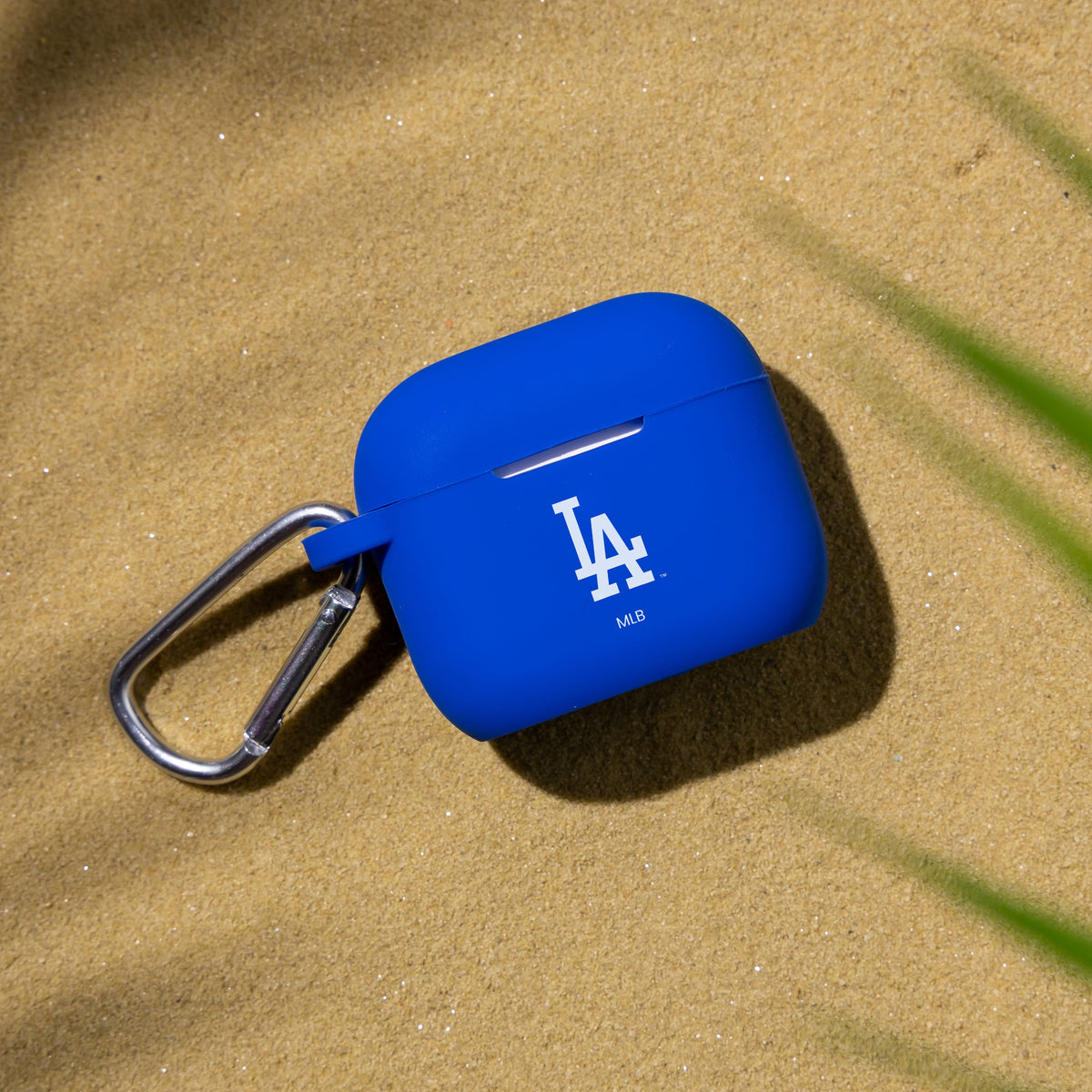 Game Time Los Angeles Dodgers Silicone Case Cover Compatible with Apple AirPods Generation 3 Battery Case