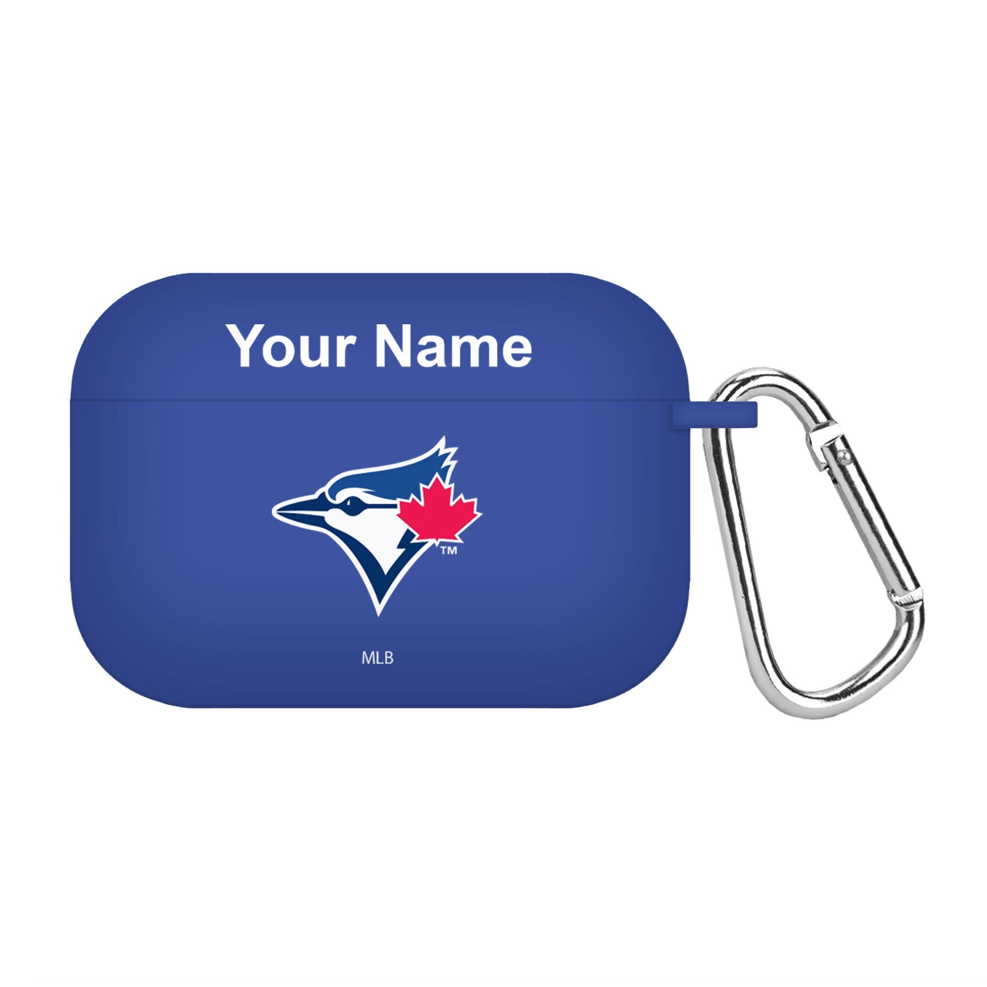 Game Time Toronto Blue Jays HD Custom Name Case Cover Compatible with Apple AirPods Pro Battery Case