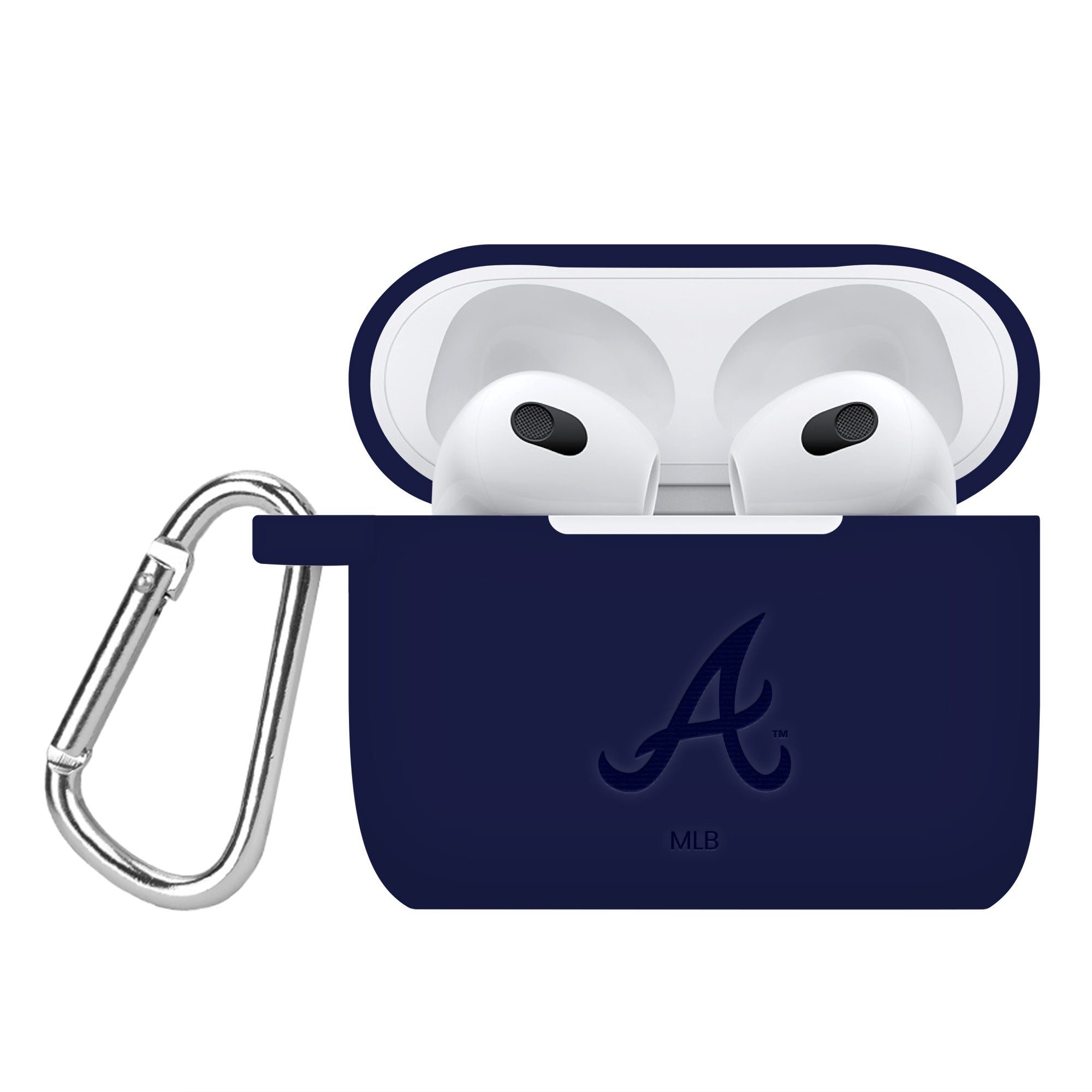 Atlanta Braves Engraved Apple Airpods Gen 3 Case Cover