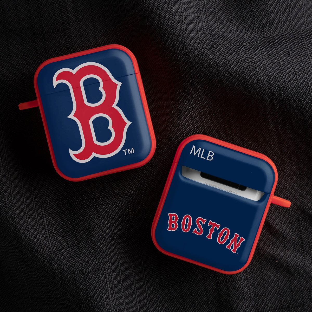Boston Red Sox HDX Custom Name Case Cover Compatible with Apple AirPods Gen 1 &amp; 2