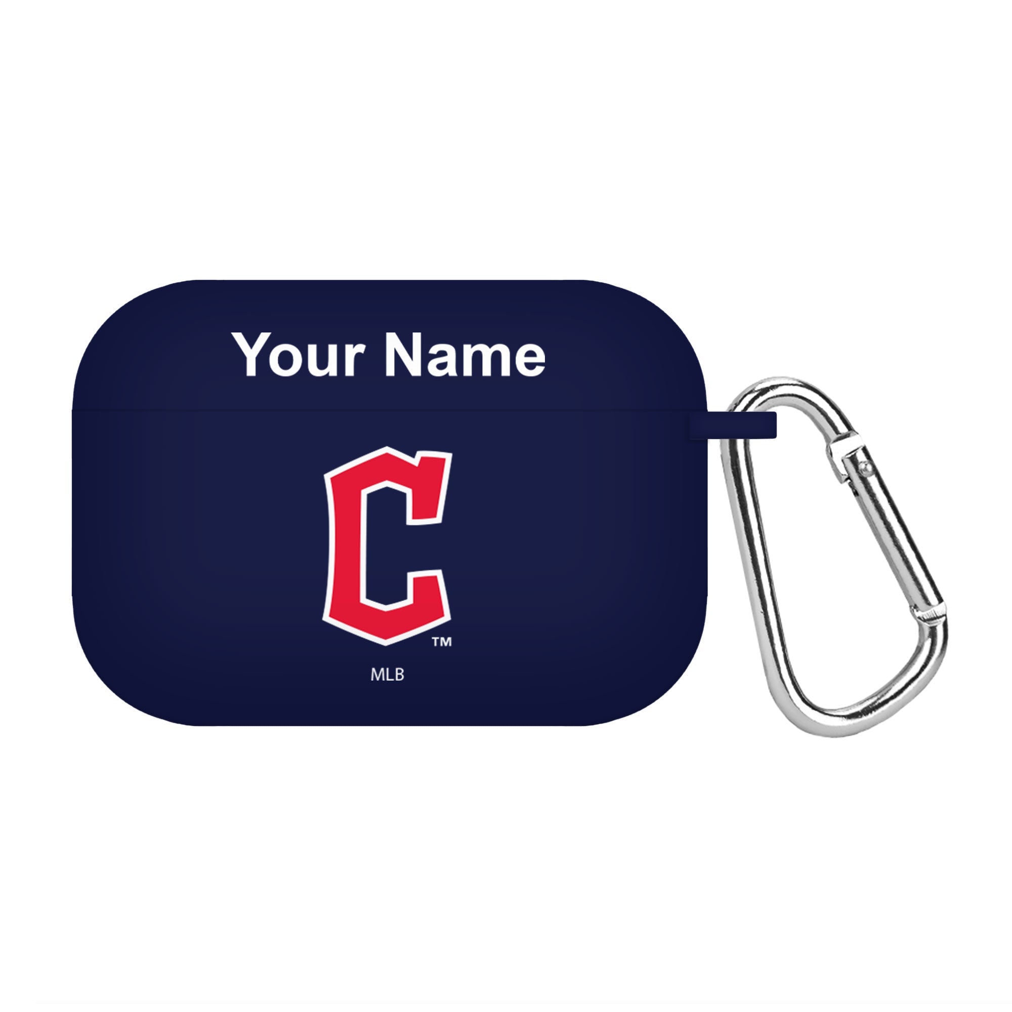 Game Time Cleveland Guardians HD Custom Name Case Cover Compatible with Apple AirPods Pro Battery Case