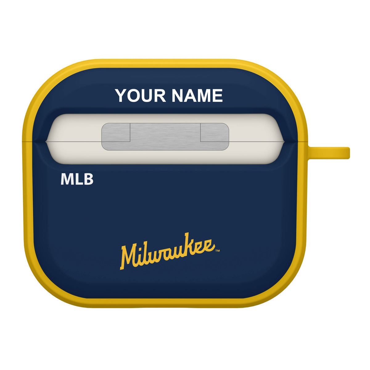 Milwaukee Brewers HDX Custom Name Case Cover Compatible with Apple AirPods Gen 3