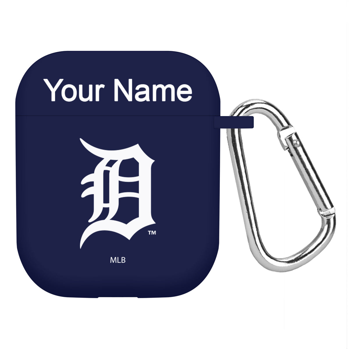 Game Time Detroit Tigers HD Custom Name Case Cover Compatible with Apple AirPods Gen 1 &amp; 2 Battery Case
