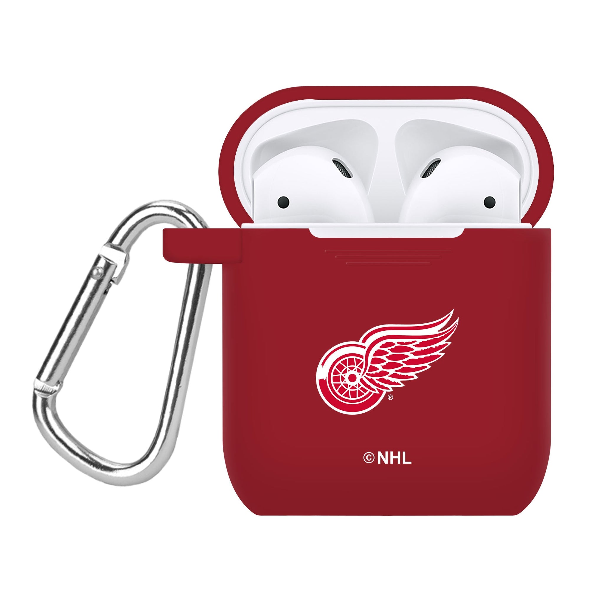 Detroit Red Wings Silicone Apple Airpods Case Cover