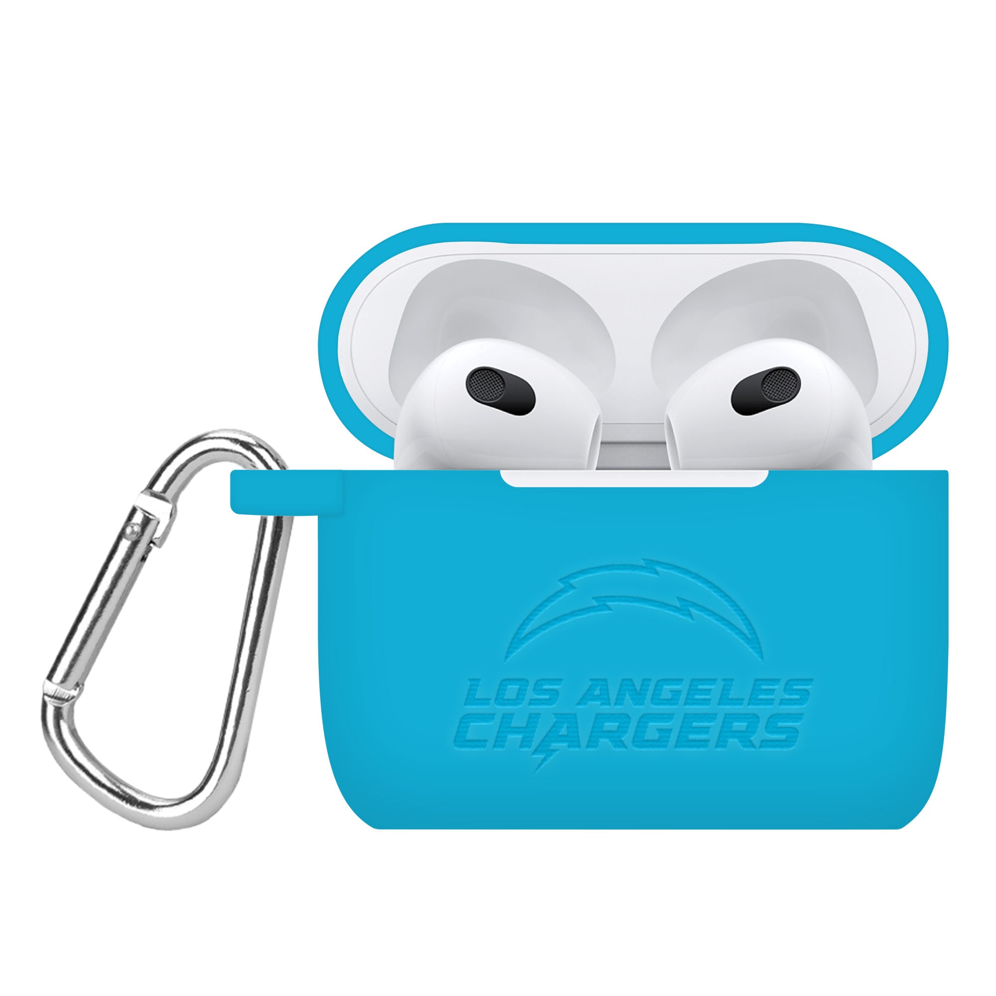 Los Angeles Chargers Engraved Apple Airpods Gen 3 Case Cover