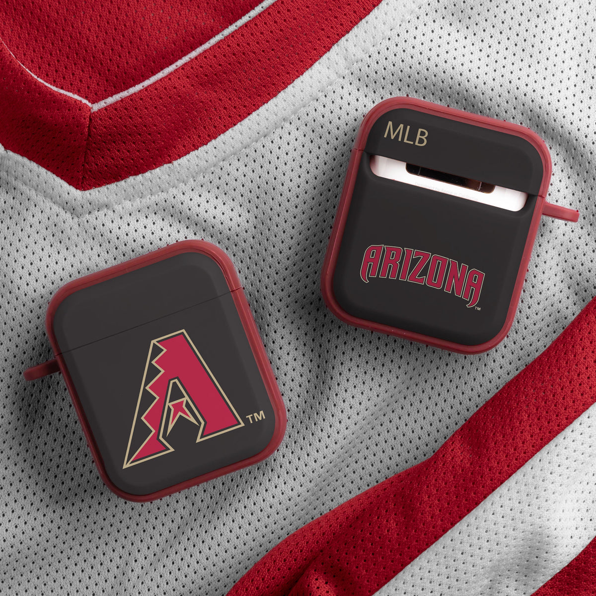 Arizona Diamondbacks HDX Custom Name Case Cover Compatible with Apple AirPods Gen 1 &amp; 2