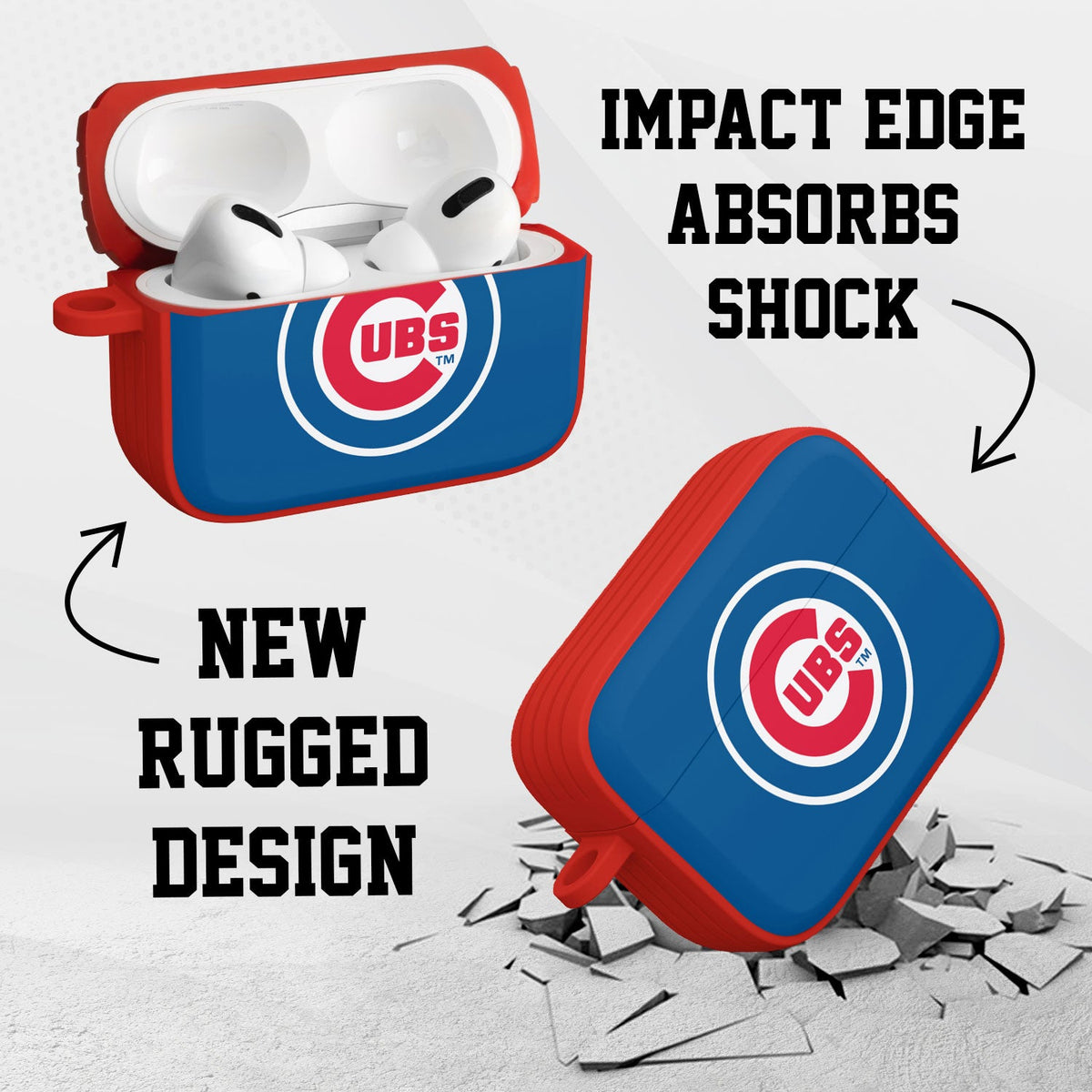 Chicago Cubs Custom HDX Apple AirPods Pro Cover (Classic)