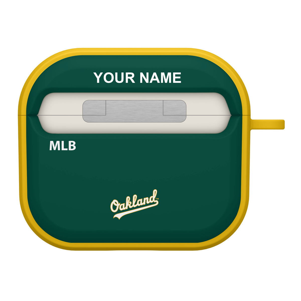 Oakland Athletics HDX Custom Name Case Cover Compatible with Apple AirPods Gen 3