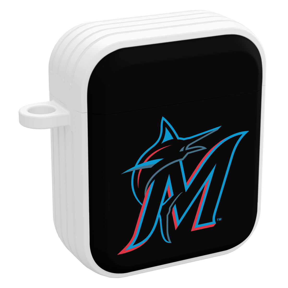 Miami Marlins HDX Custom Name Case Cover Compatible with Apple AirPods Gen 1 &amp; 2