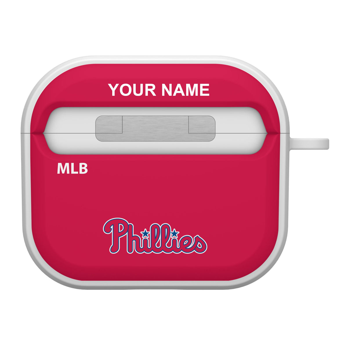 Philadelphia Phillies HDX Custom Name Case Cover Compatible with Apple AirPods Gen 3