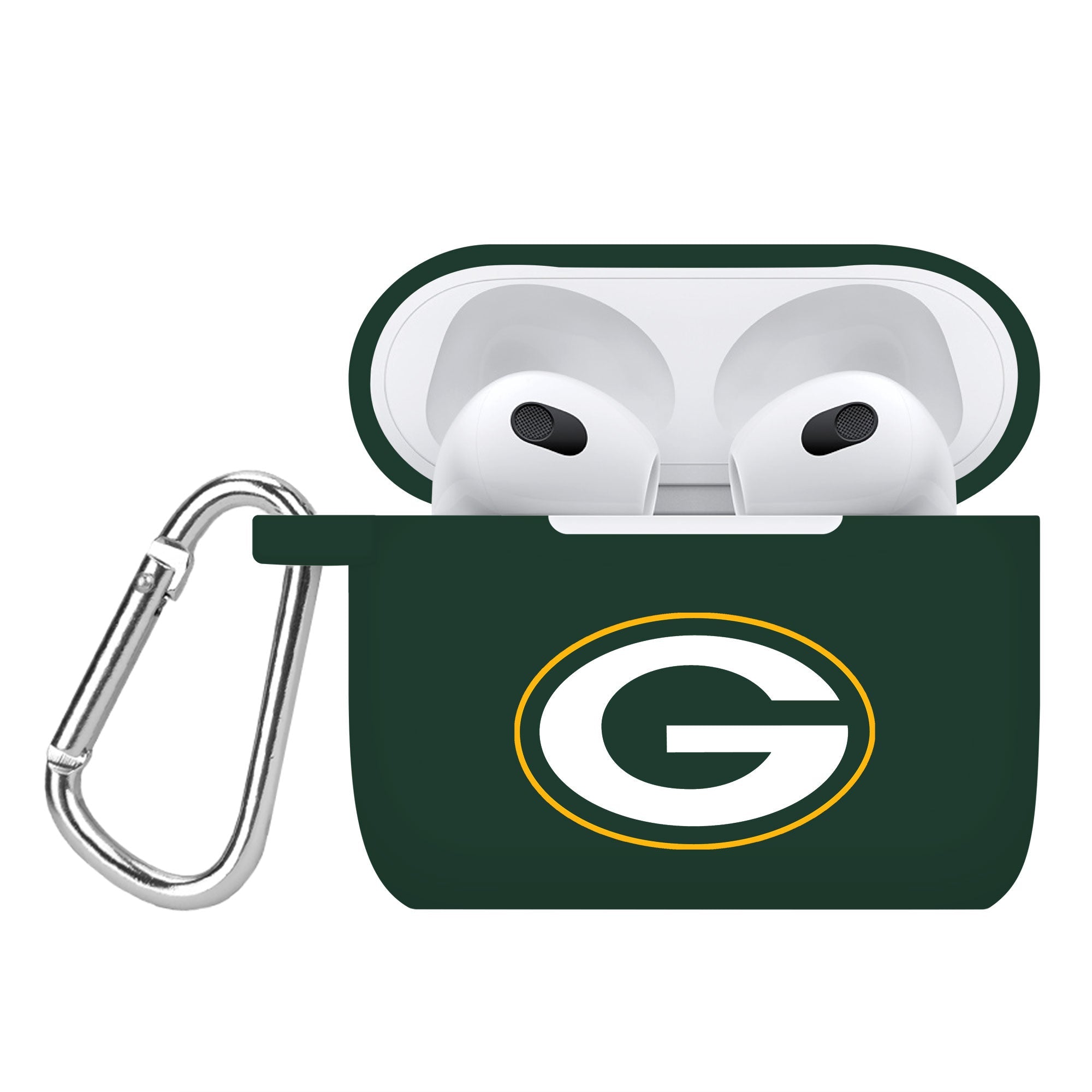 Green Bay Packers Silicone Apple Gen 3 Airpods Case Cover