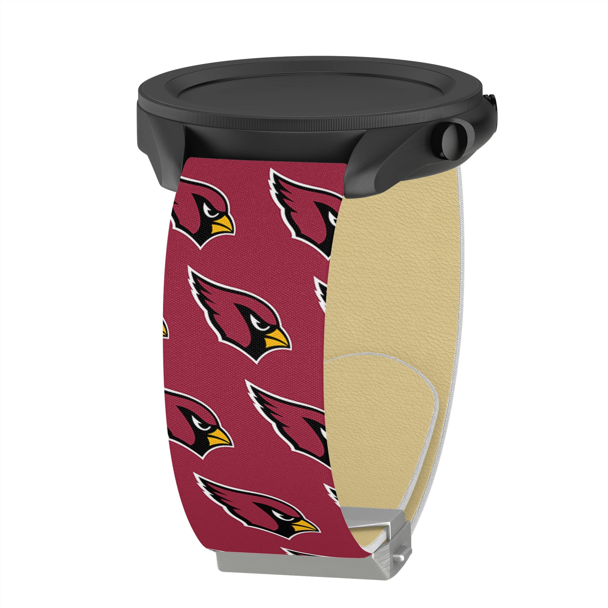 Game Time Arizona Cardinals Signature Series Quick Change Watch Band With Engraved Buckle