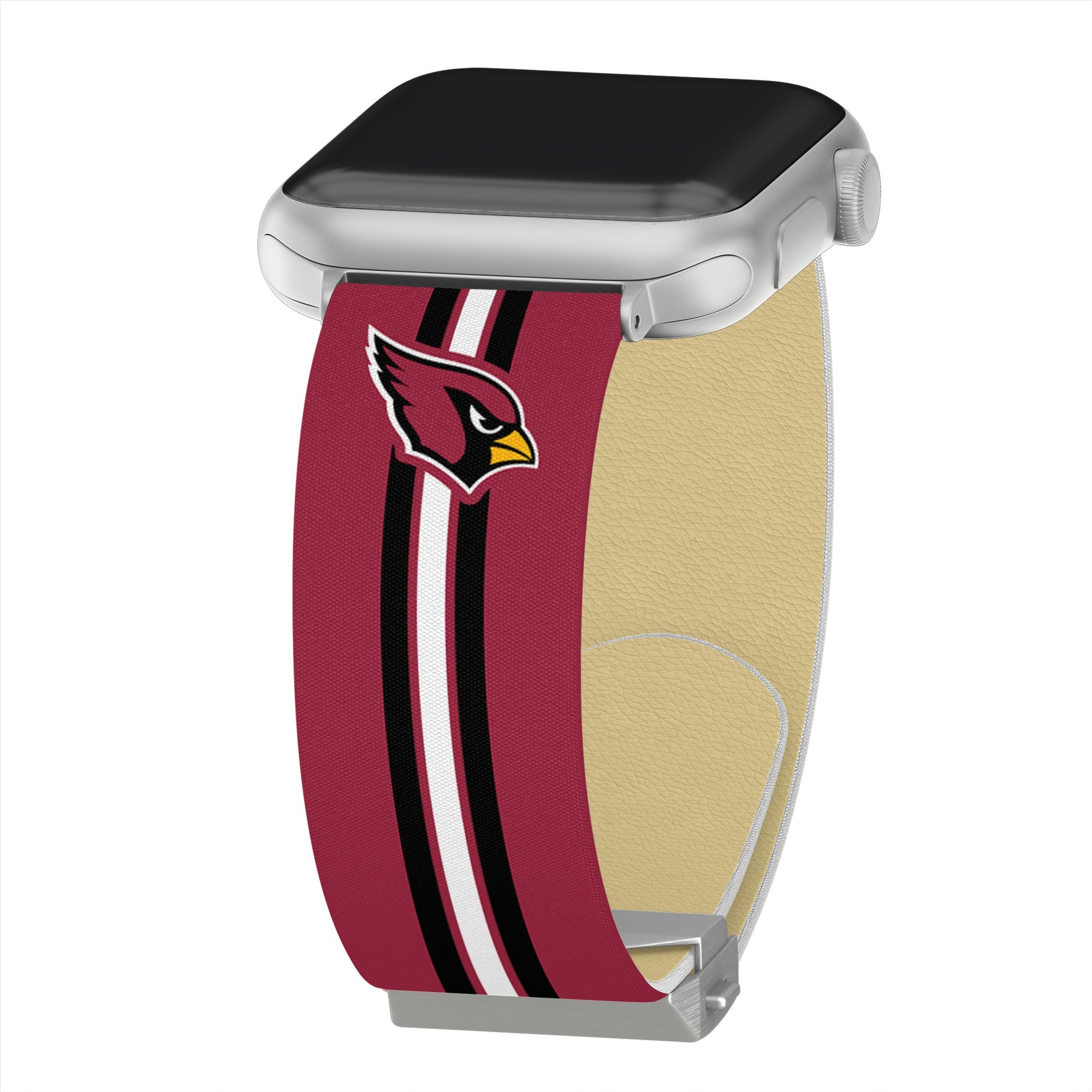 Game Time Arizona Cardinals Signature Series Apple Watch Band With Engraved Buckle