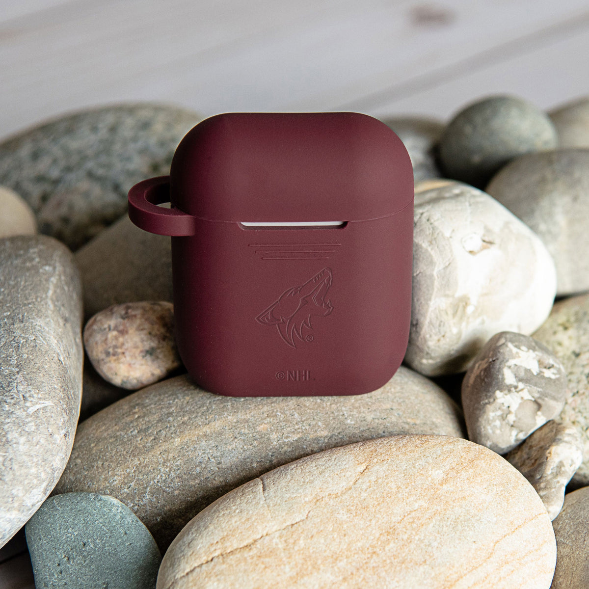 Arizona Coyotes Engraved AirPod Case Cover - Game Time Bands