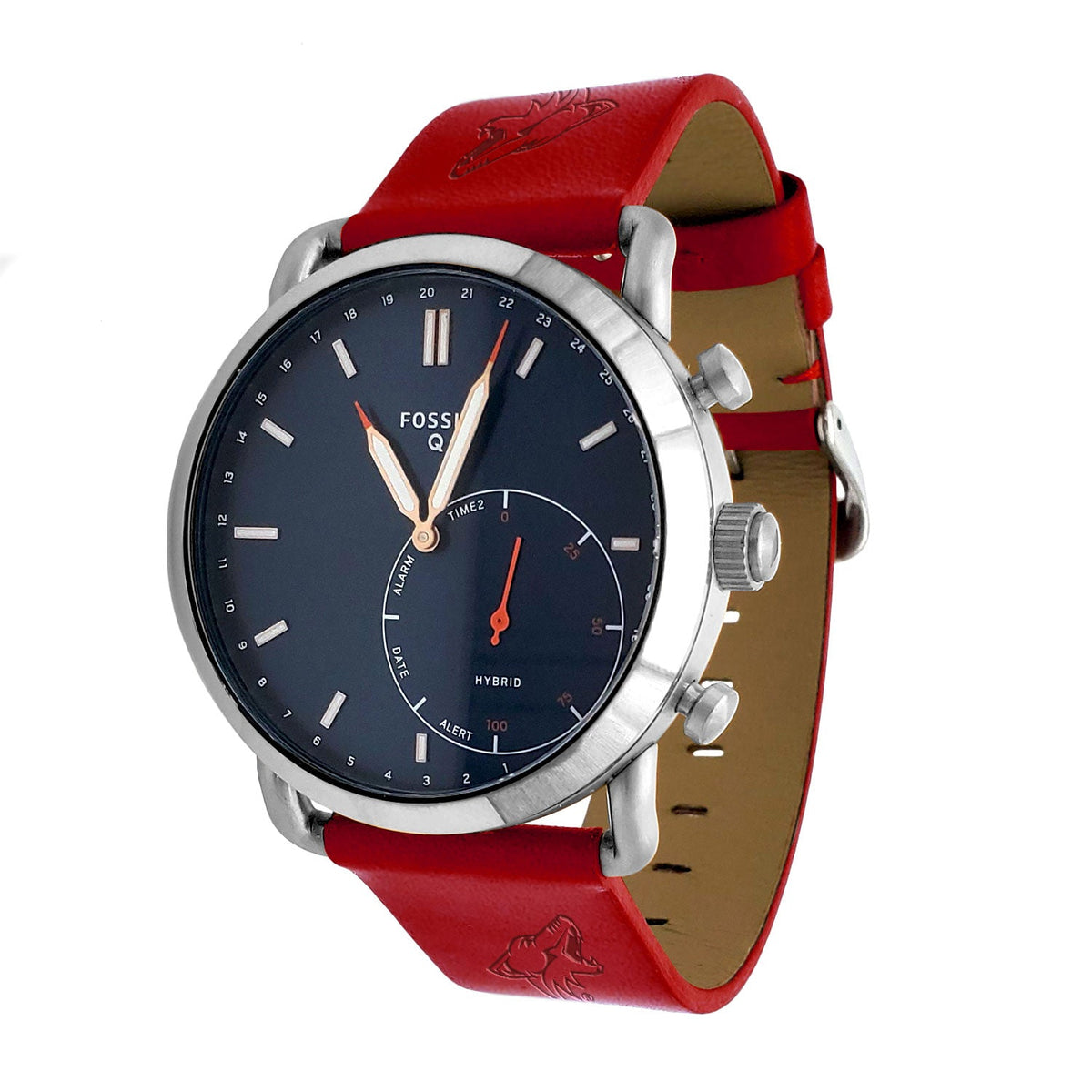 Arizona Coyotes Quick Change Leather Watch Band - USA Sewn - AffinityBands