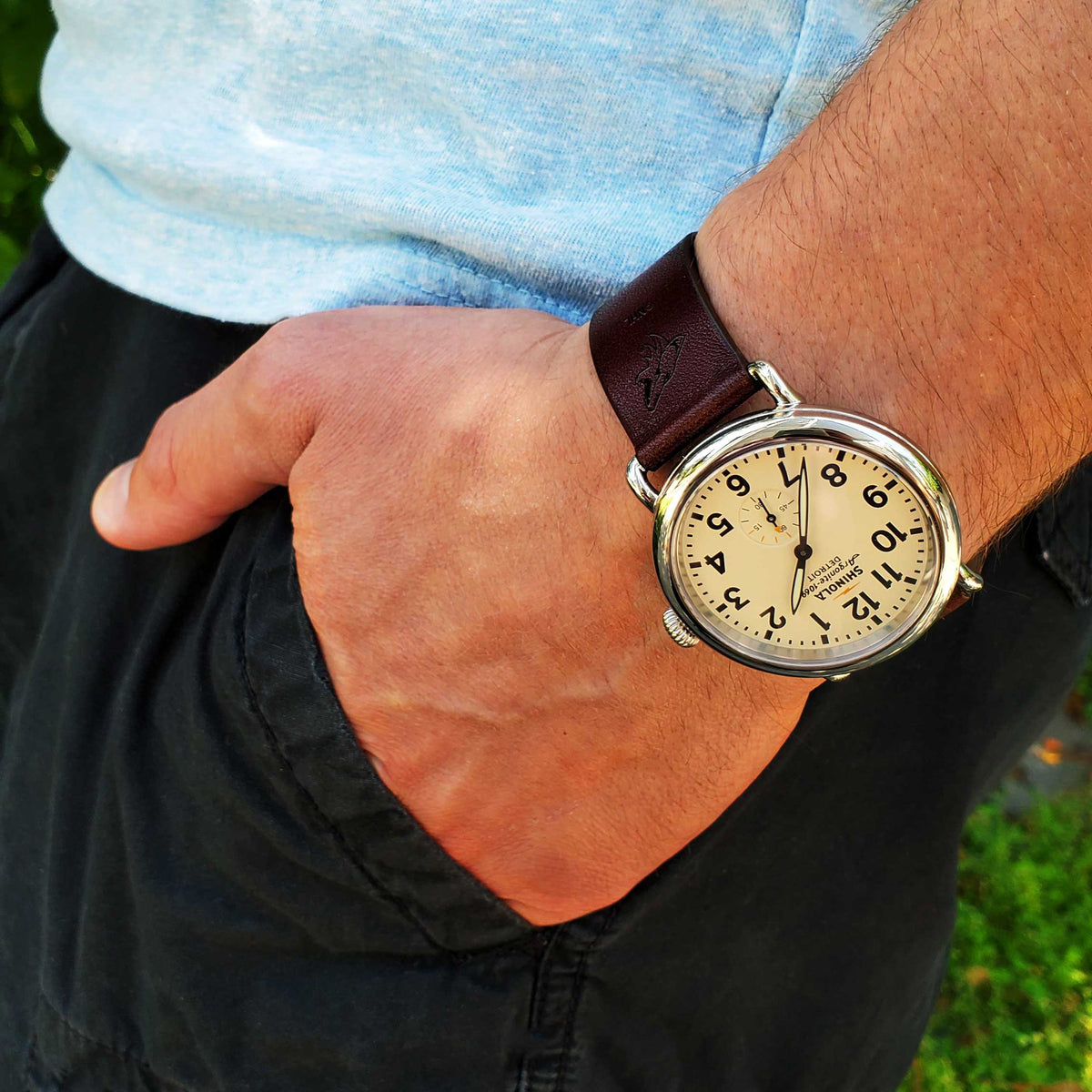 Arizona Coyotes Quick Change Leather Watch Band - USA Sewn - AffinityBands