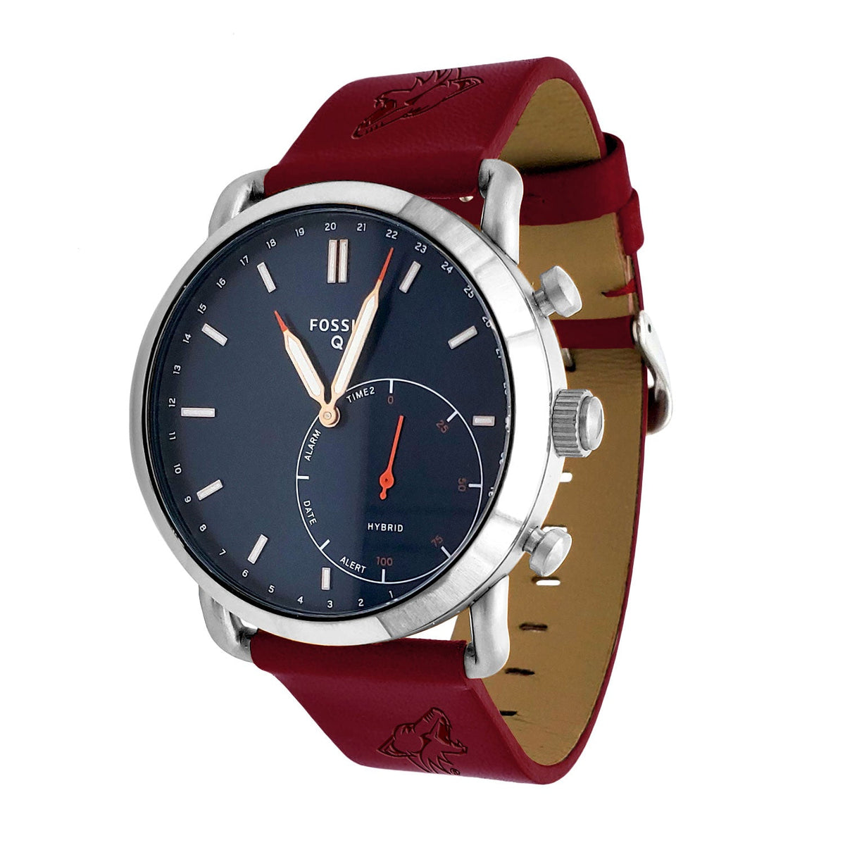 Arizona Coyotes Quick Change Leather Watch Band - USA Sewn - AffinityBands