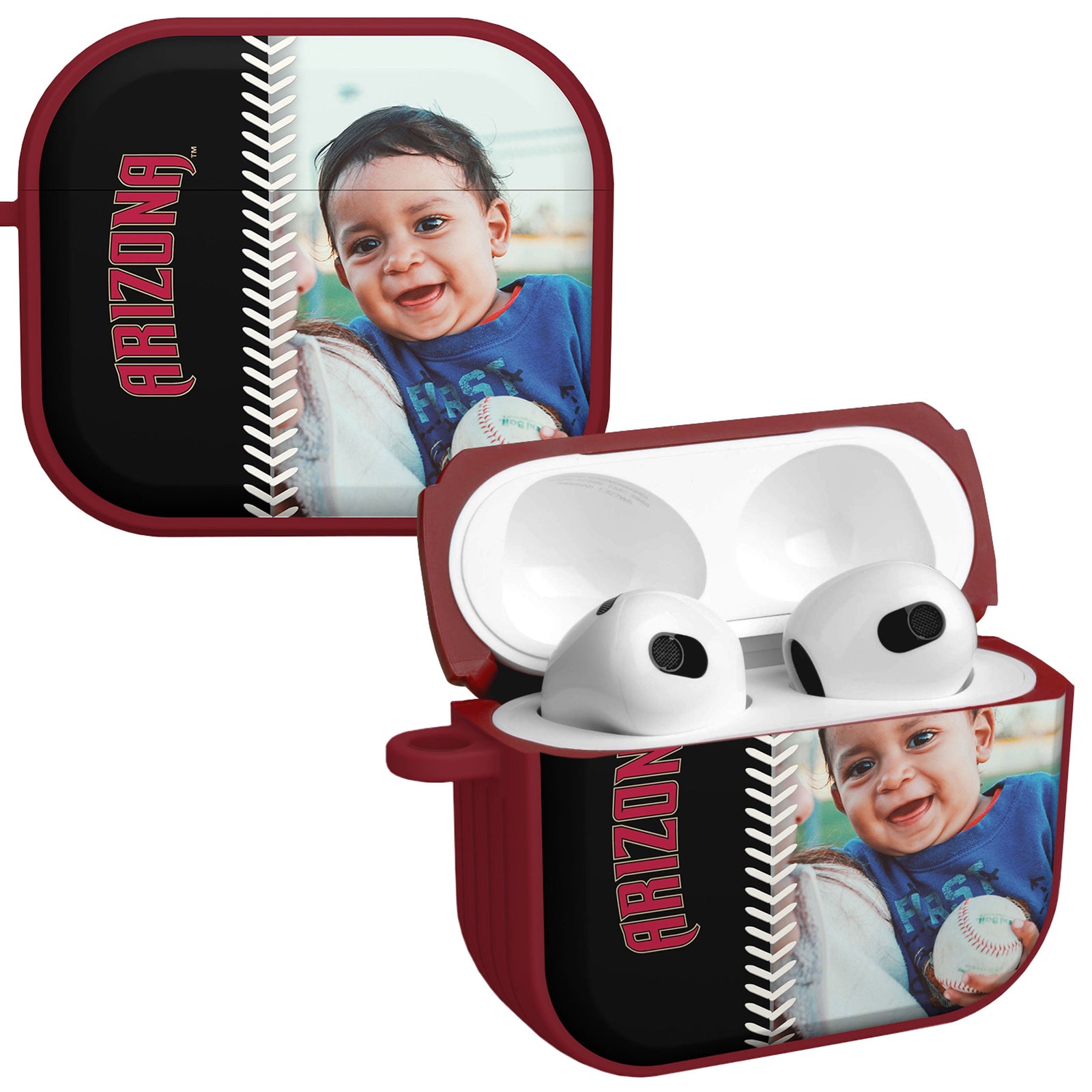 Arizona Diamondbacks Custom Photo HDX Apple AirPods Gen 3 Case Cover