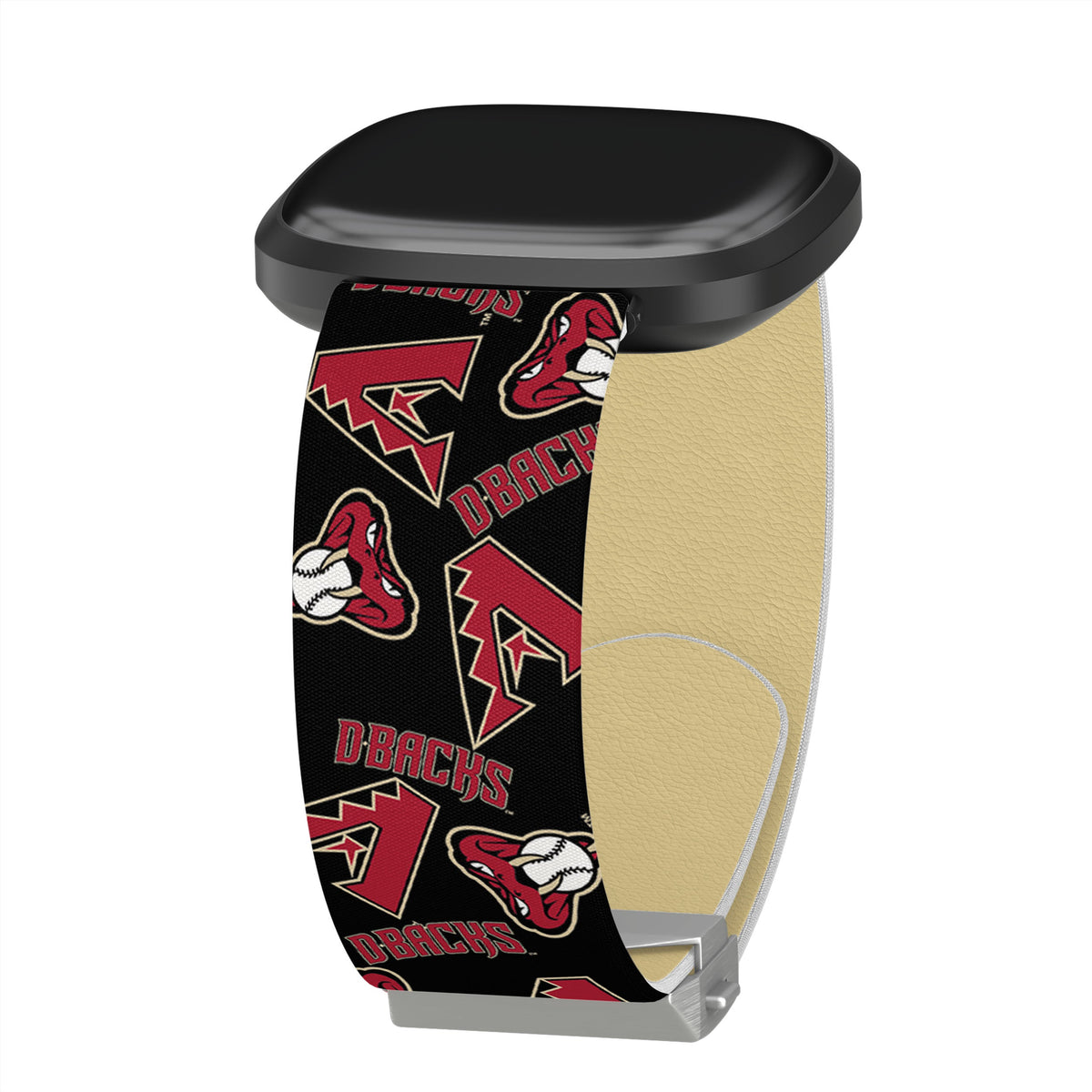 Arizona Diamondbacks Signature Series Watch Band Compatible with FitBit Versa 3 &amp; Sense