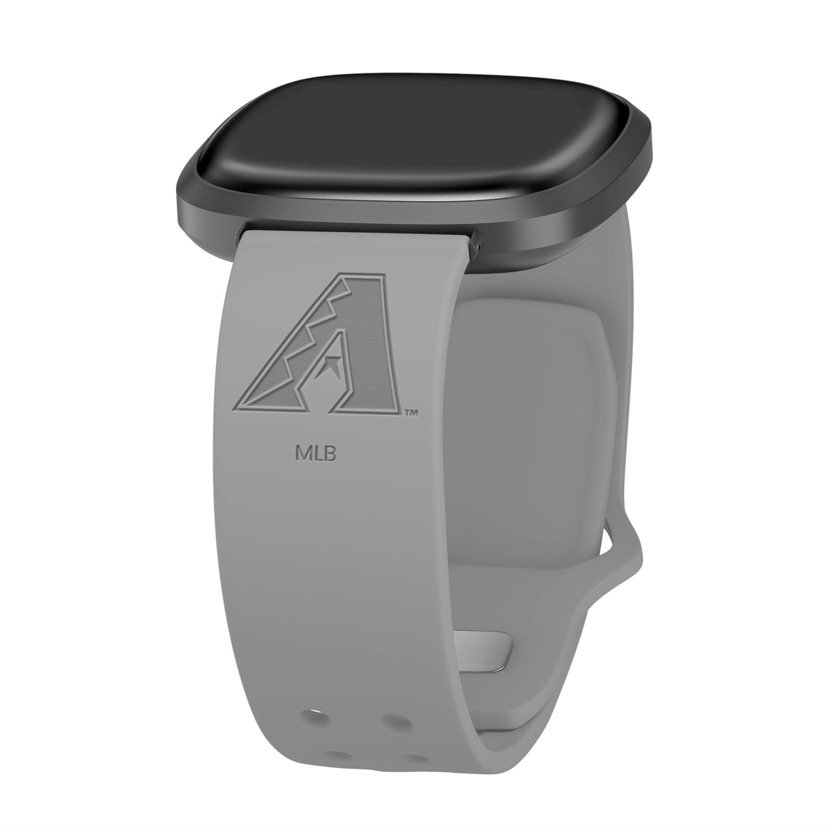 Arizona Diamondbacks Engraved Silicone Watch Band Compatible with FitBit Versa 3 &amp; Sense