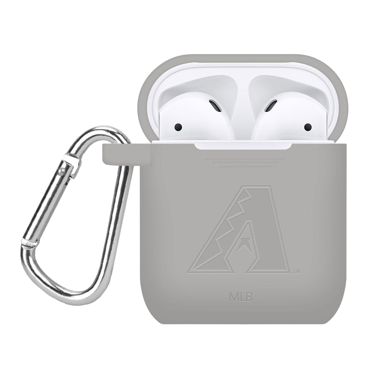 Game Time Arizona Diamondbacks Engraved Silicone AirPods Case Cover