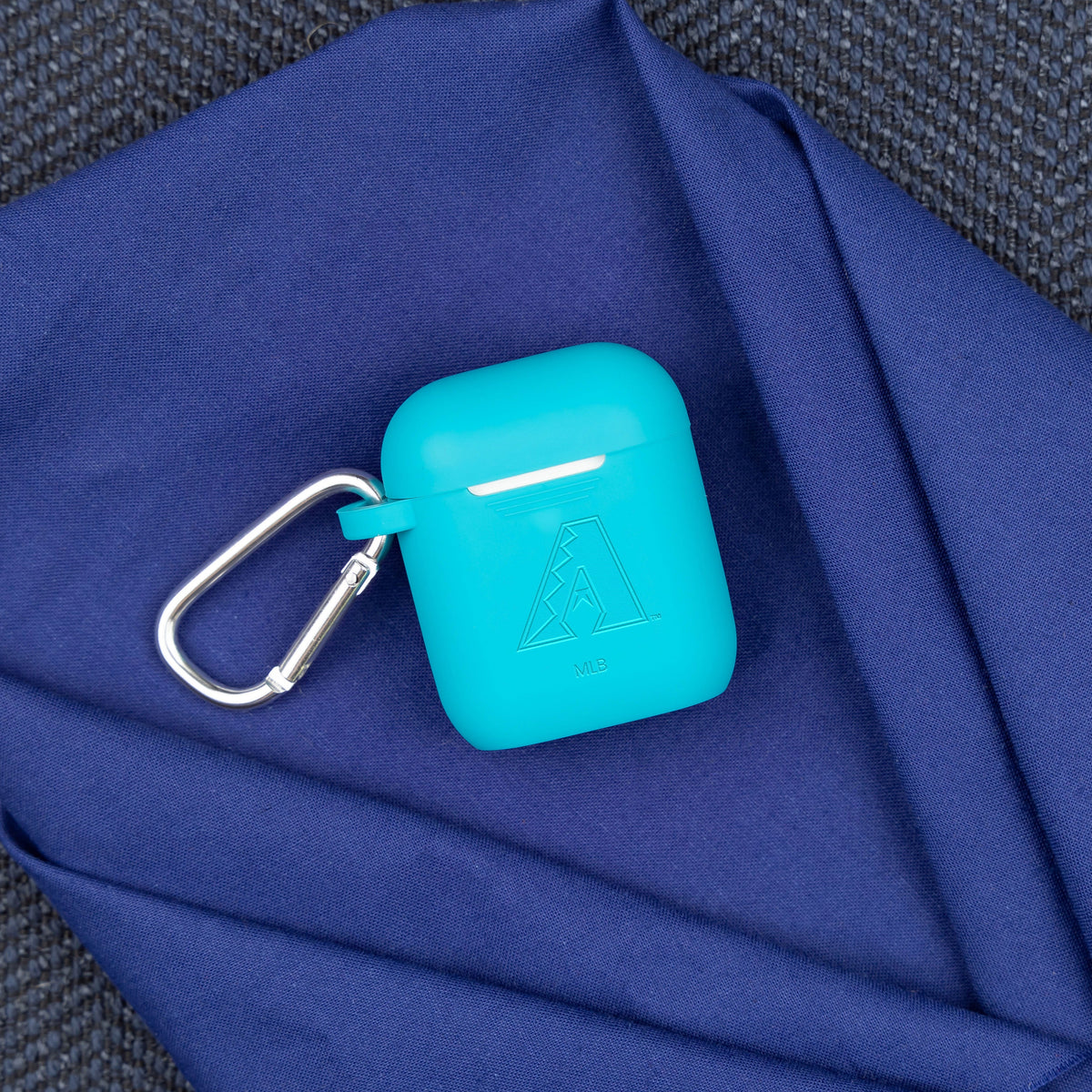 Game Time Arizona Diamondbacks Engraved Silicone AirPods Case Cover