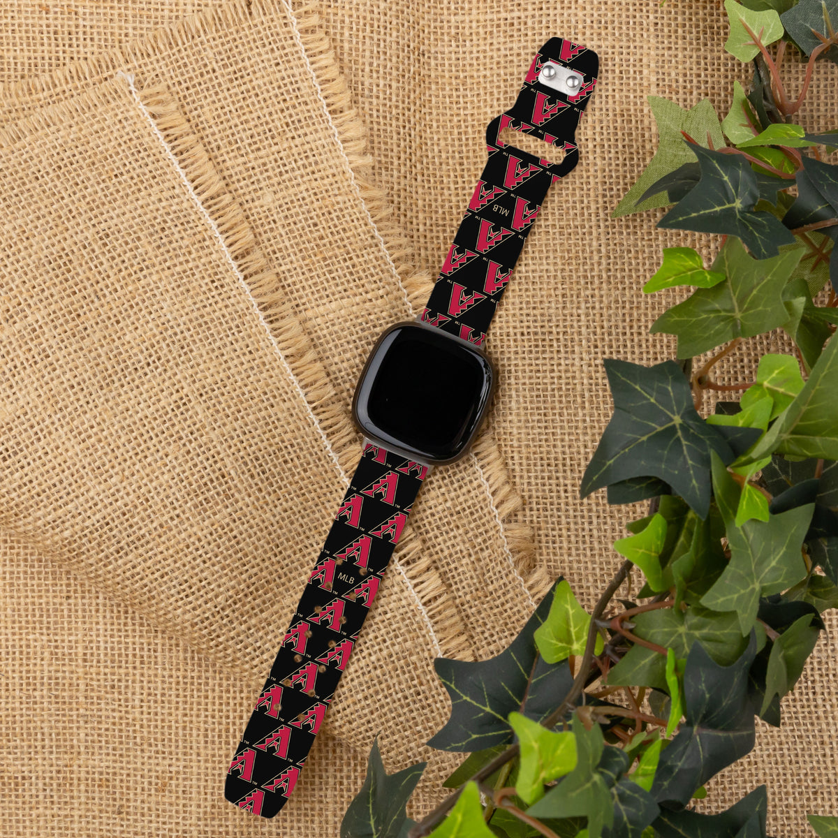 Arizona Diamondbacks HD Fitbit Versa 3 and Sense Watch Band