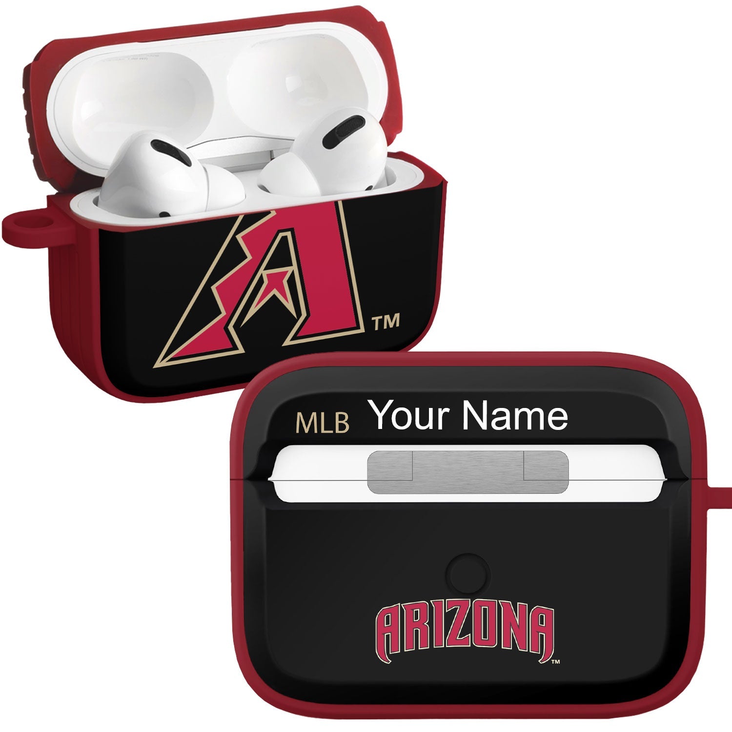 Arizona Diamondbacks Custom HDX Apple AirPods Pro Cover (Classic)