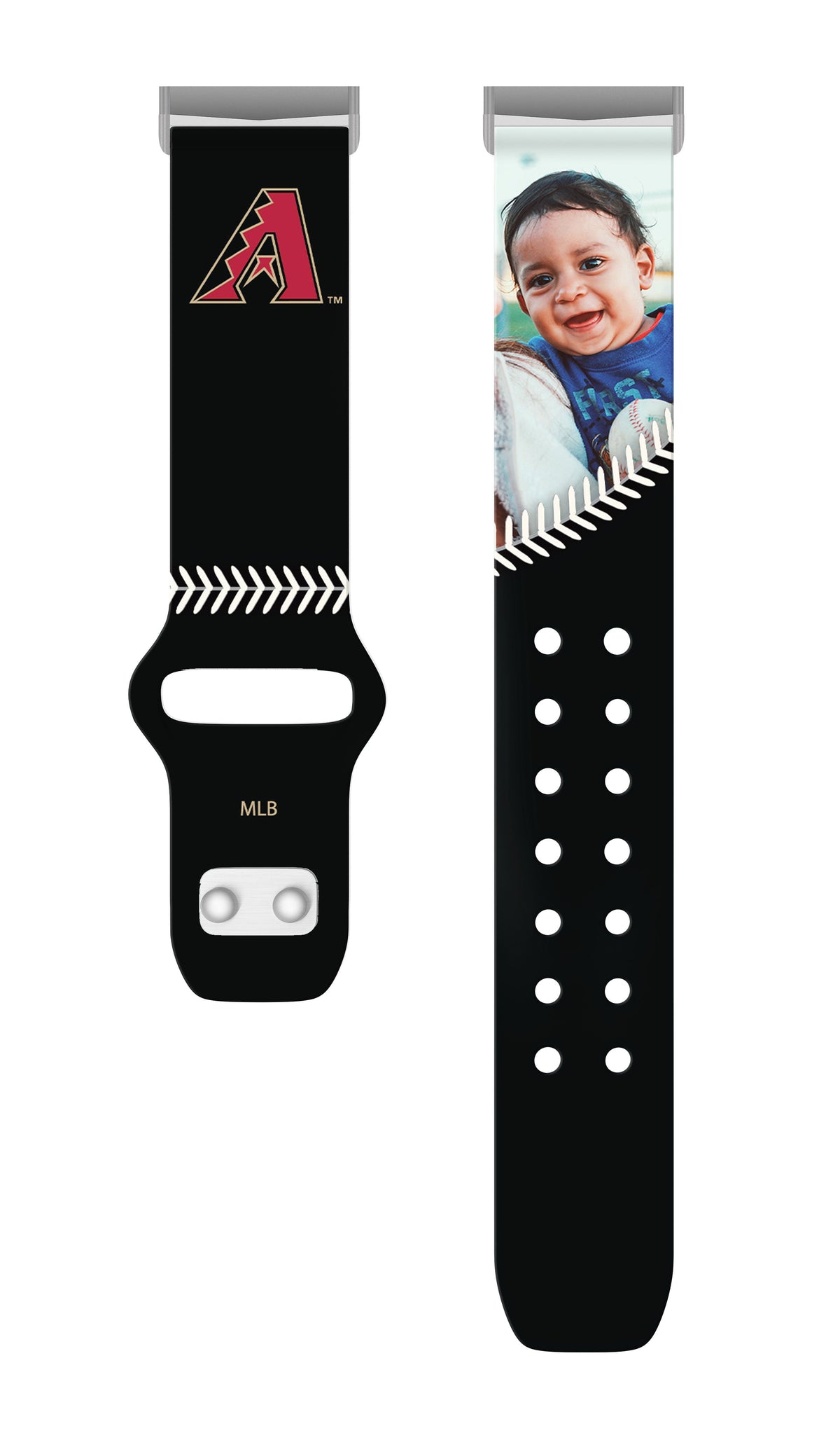 Arizona Diamondbacks Custom Photo HD Fitbit Versa 3 &amp; Sense Band