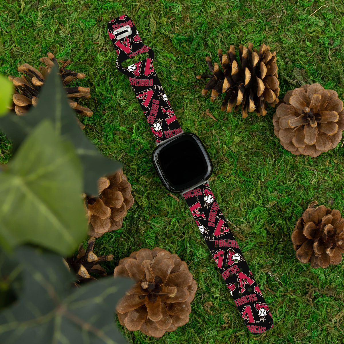 Arizona Diamondbacks HD Fitbit Versa 3 and Sense Watch Band
